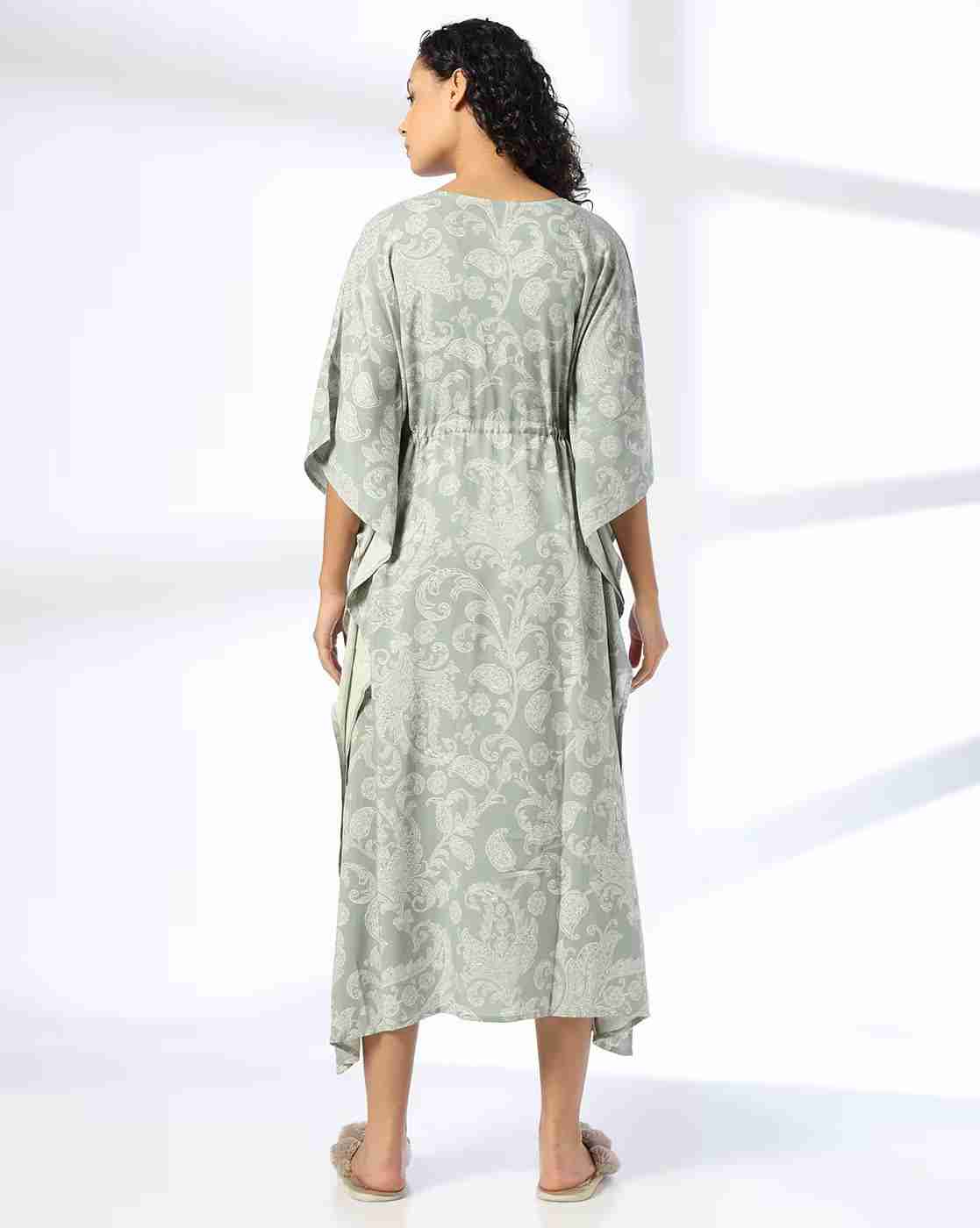 RIO | Women Paisley Print Cotton Kaftan|2