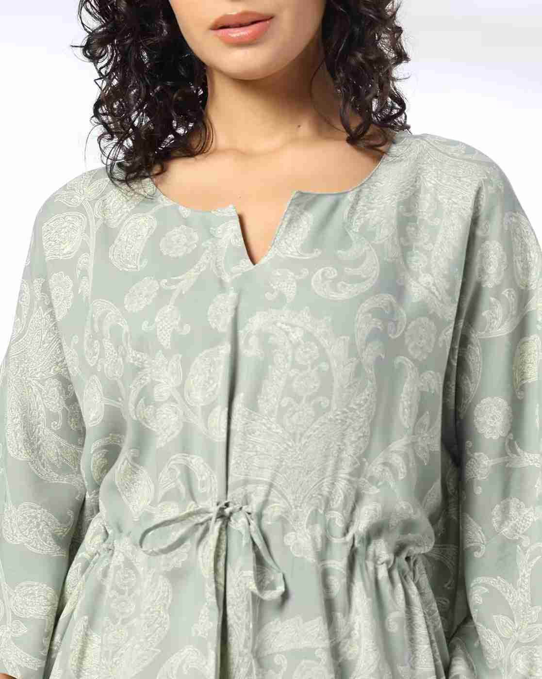RIO | Women Paisley Print Cotton Kaftan|3