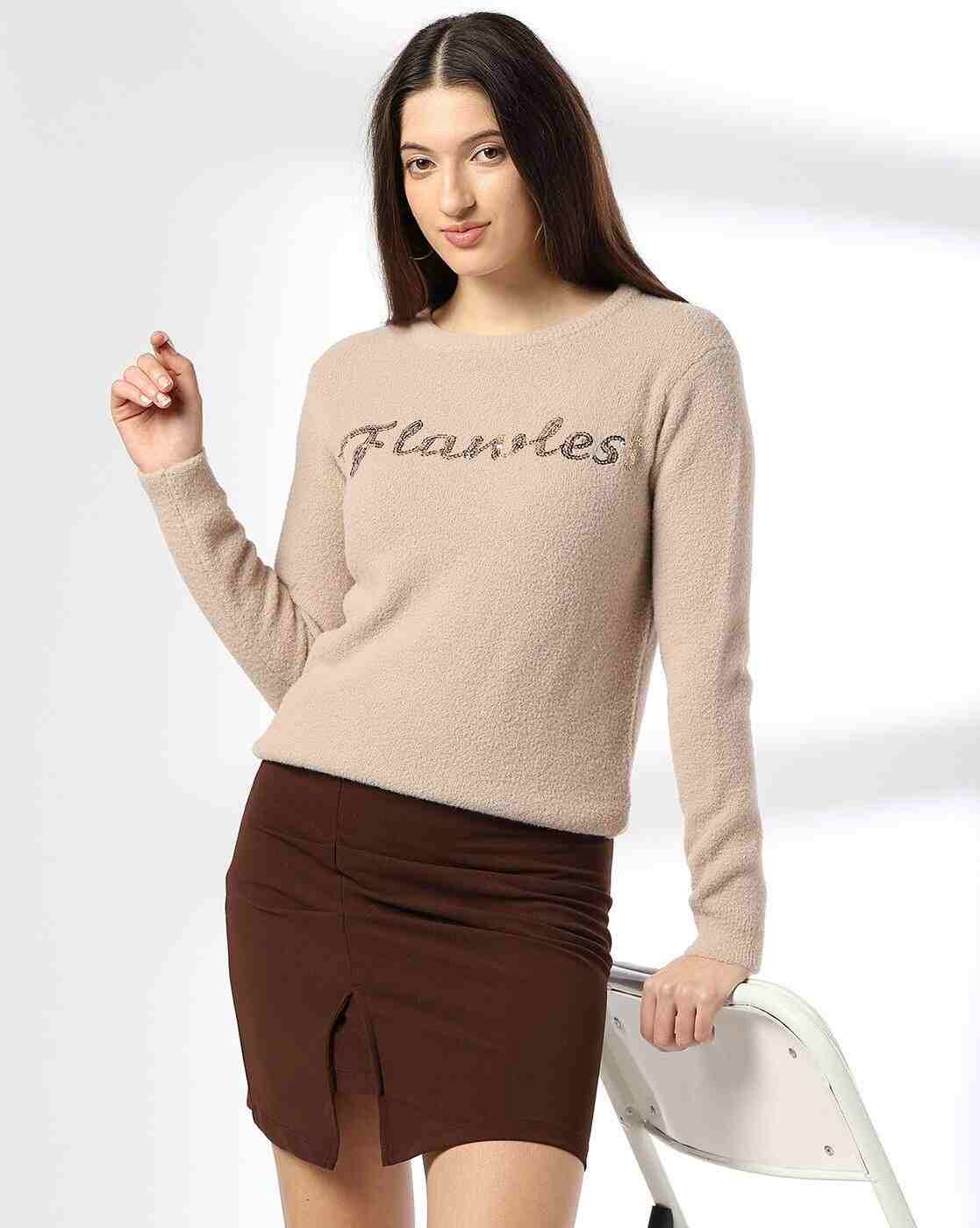 RIO | Women Embroidered Regular Fit Pullover|0