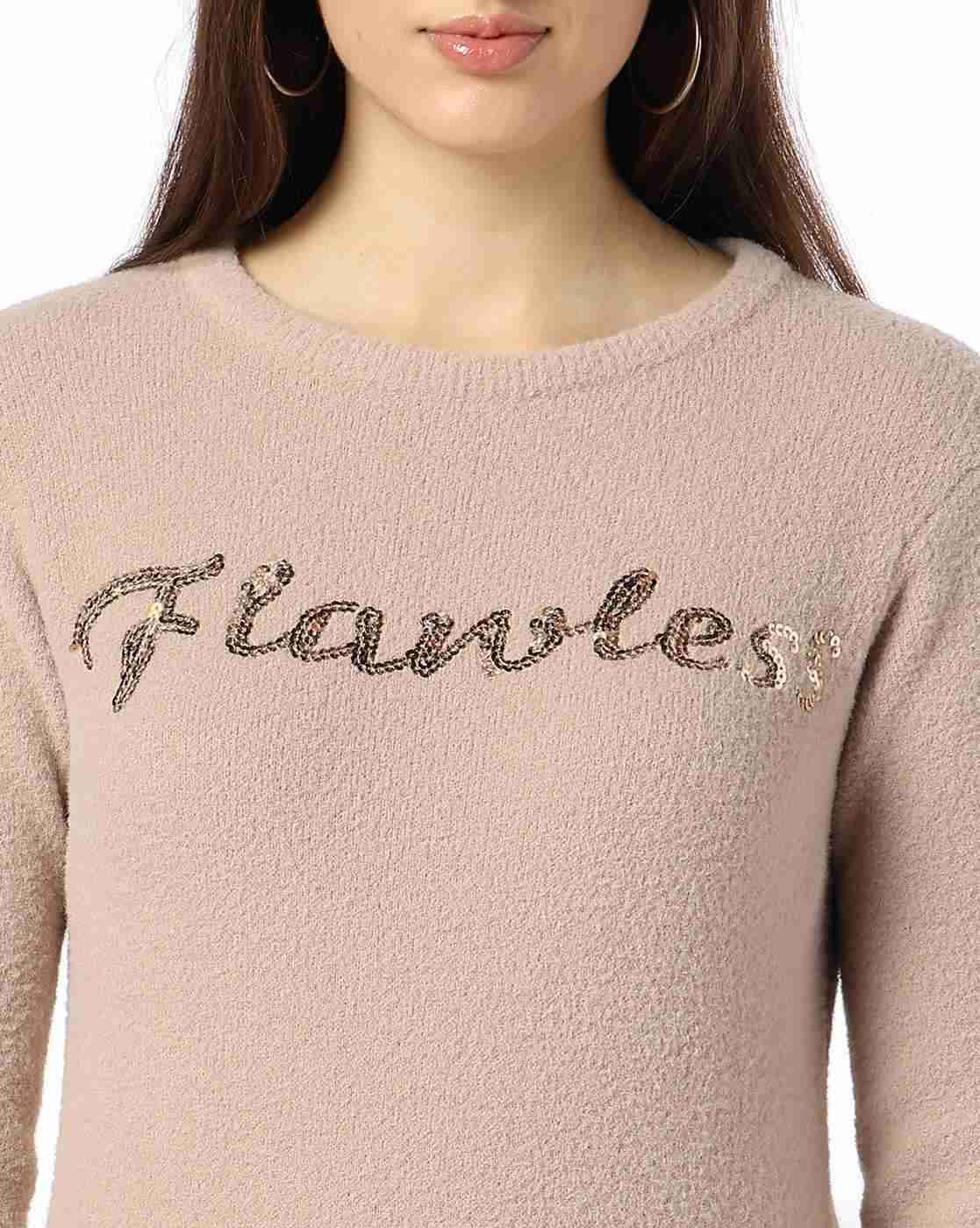 RIO | Women Embroidered Regular Fit Pullover|4