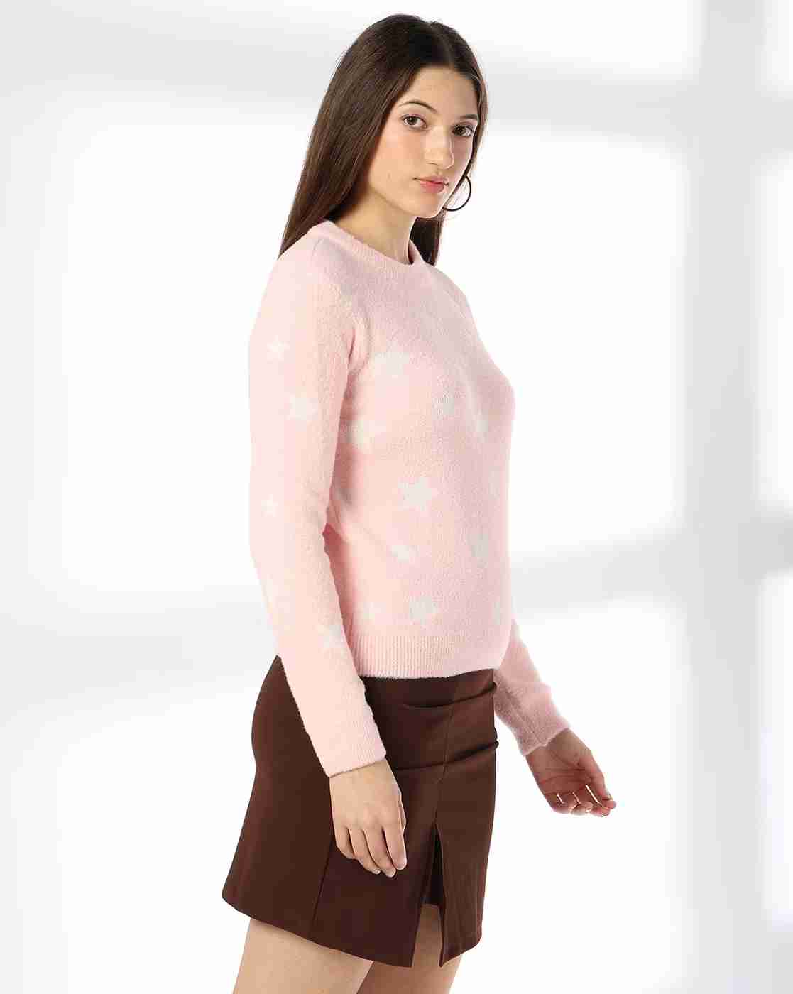 RIO | Women Star Print Regular Fit Pullover|1