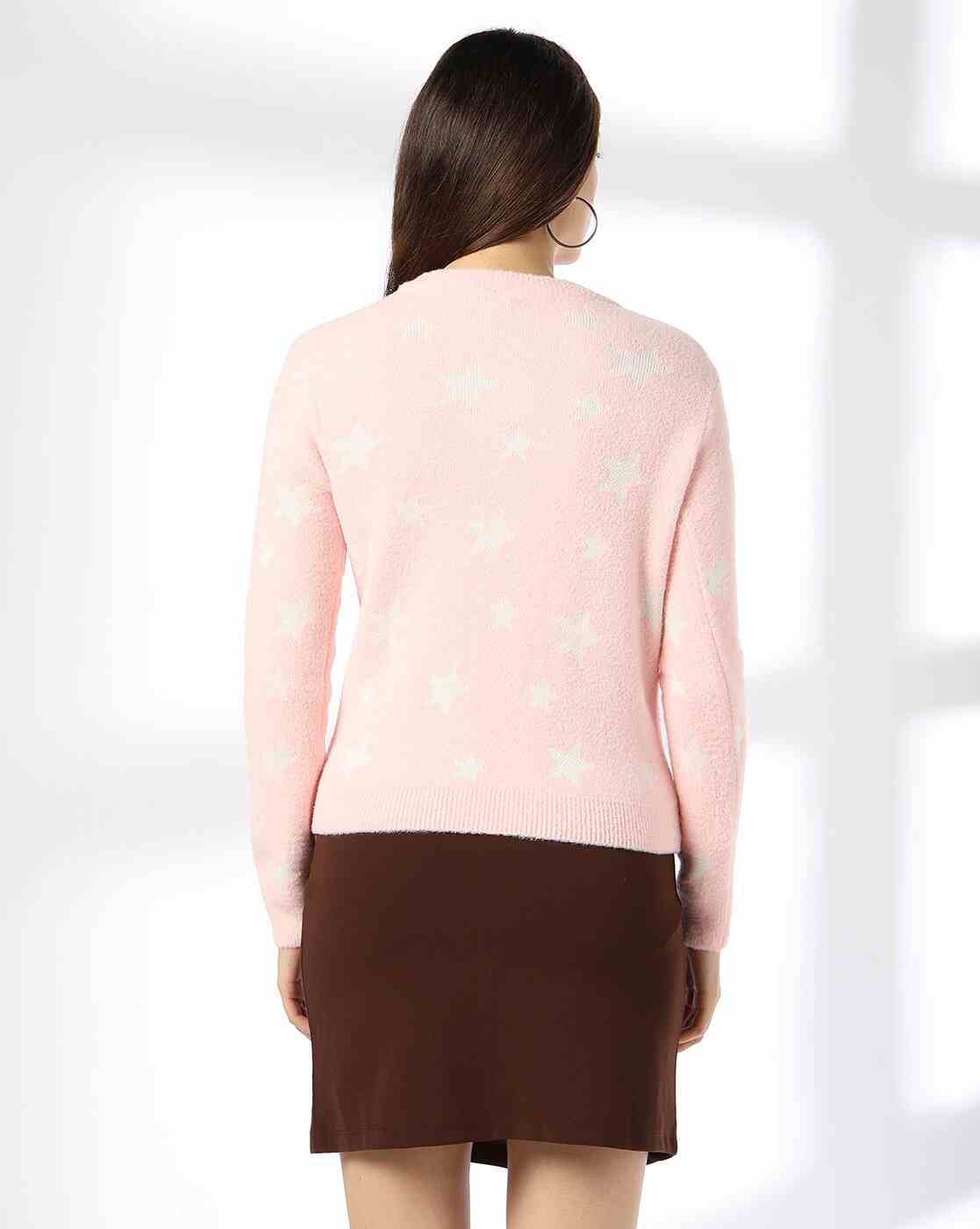 RIO | Women Star Print Regular Fit Pullover|2