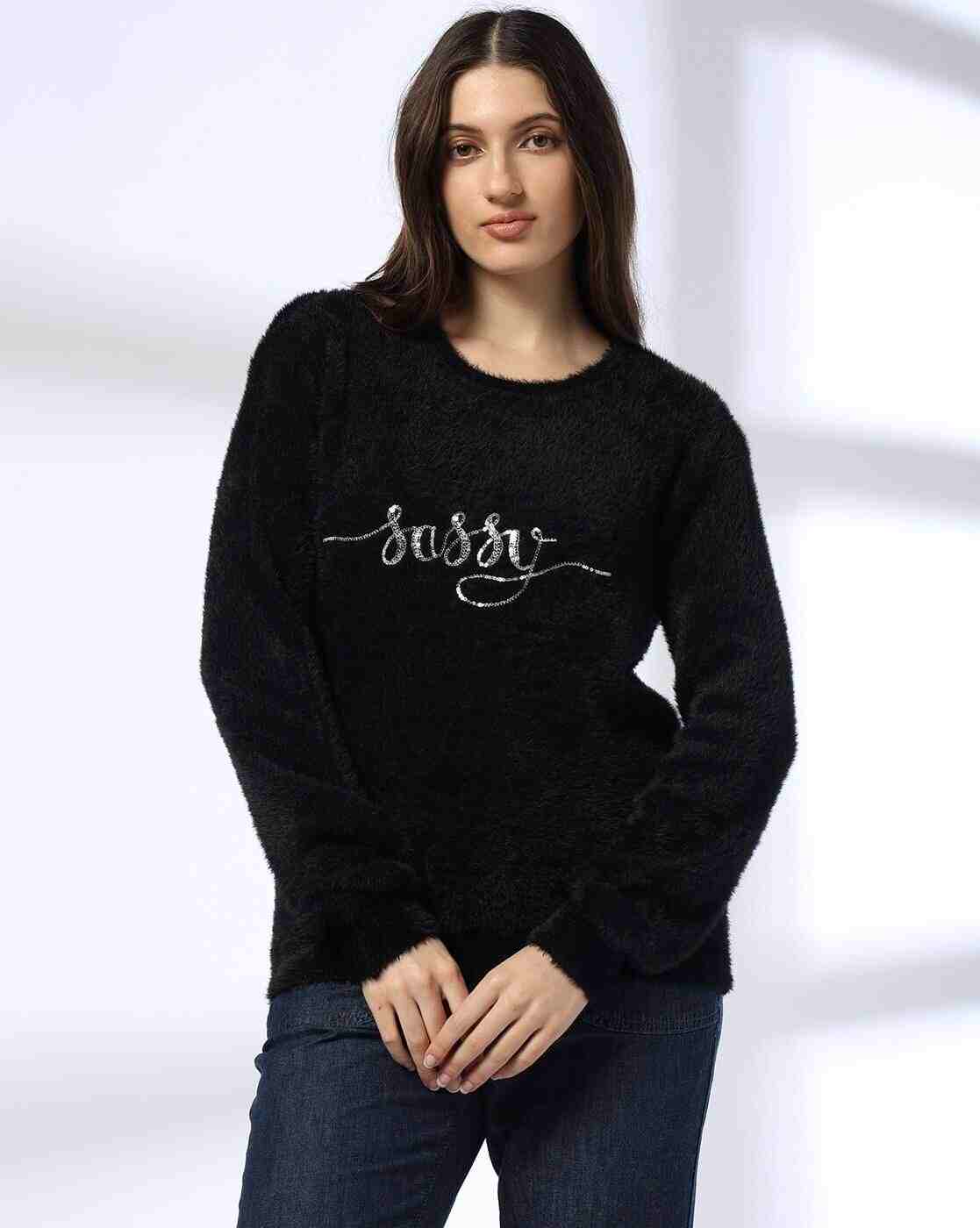 RIO | Women Embroidered Regular Fit Pullover|0