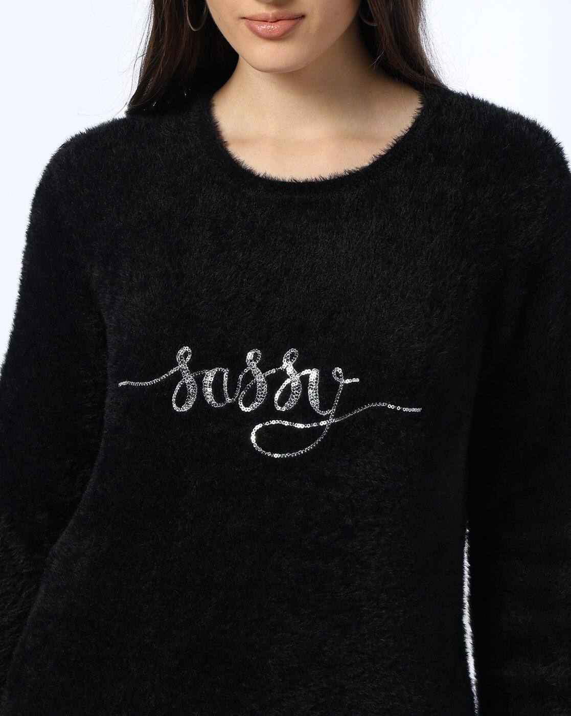 RIO | Women Embroidered Regular Fit Pullover|3