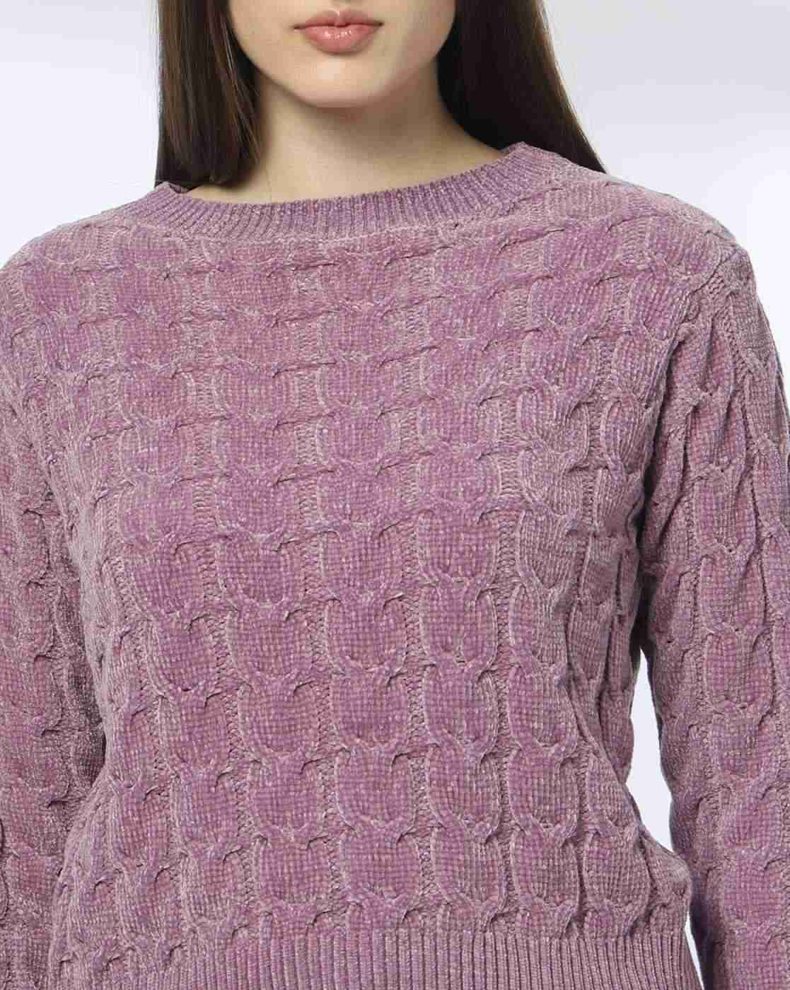 RIO | Women Cable-Knit Regular Fit Pullover|3