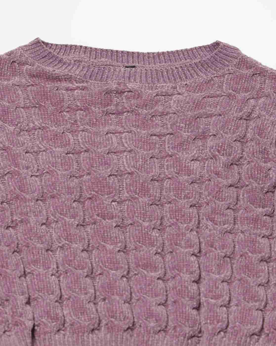 RIO | Women Cable-Knit Regular Fit Pullover|4