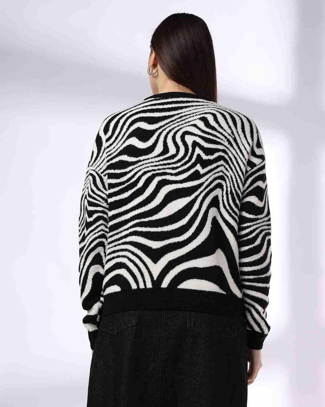 RIO | Women Animal Print Regular Fit Pullover|2