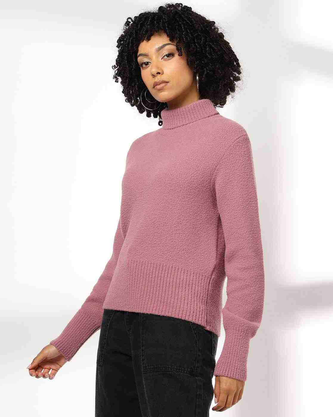 RIO | Women Regular Fit Turtleneck Pullover|1