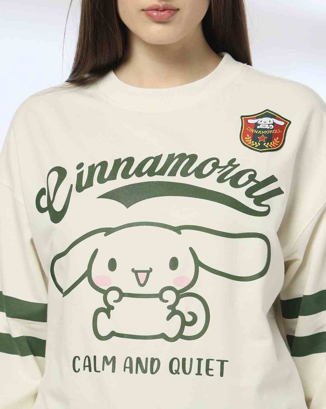 RIO | Women Cinnamoroll Print Regular Fit Sweatshirt|3