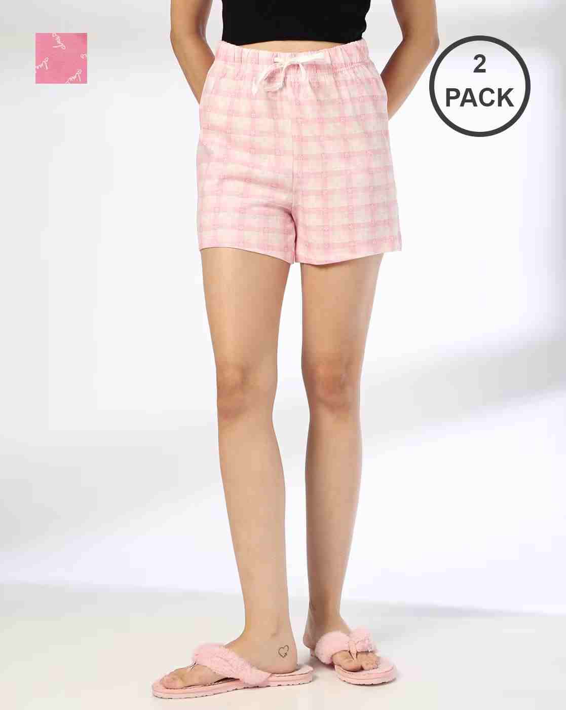 RIO | Women Pack of 2 Printed Regular Fit Shorts|0