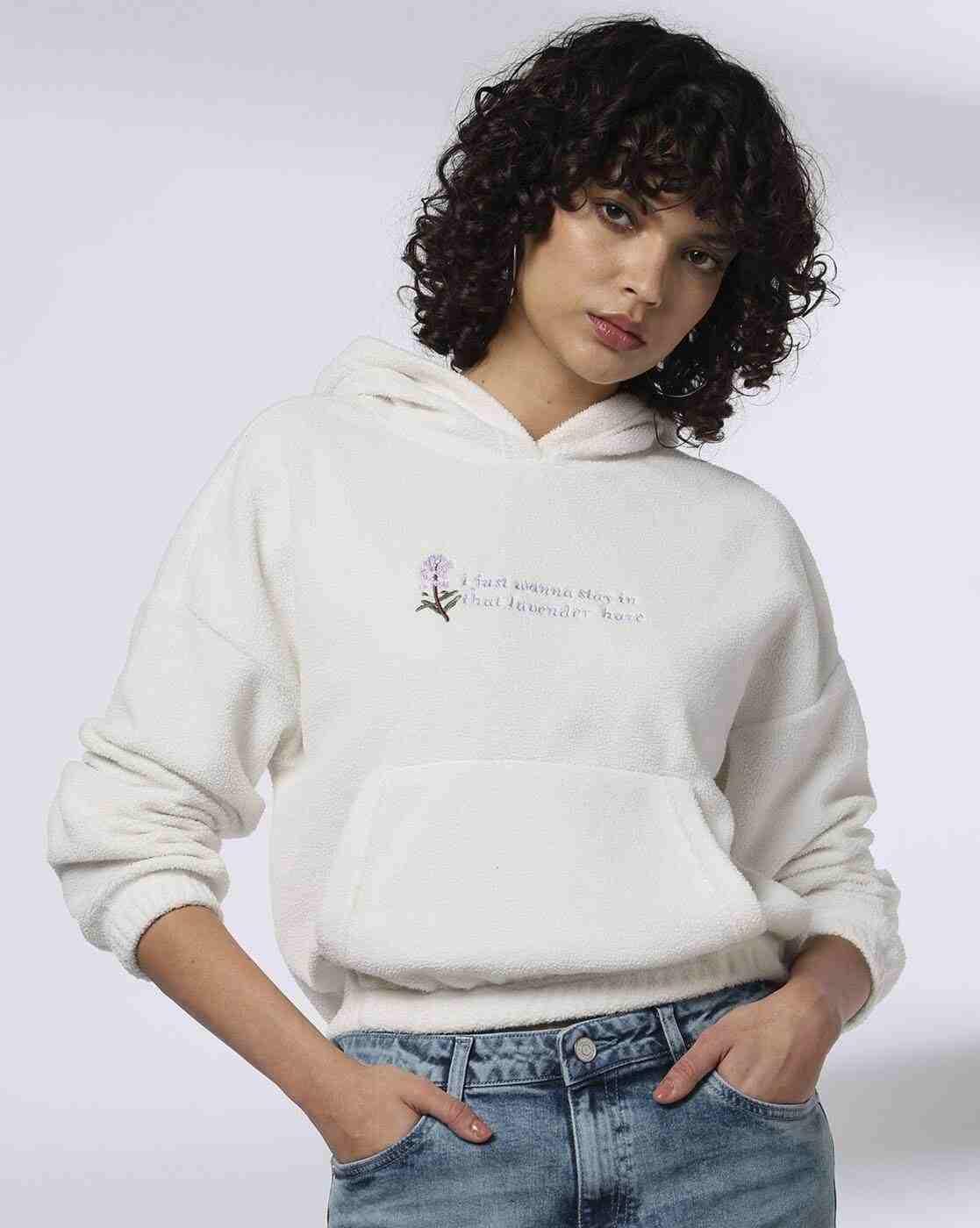 RIO | Women Embroidered Regular Fit Hoodie|0