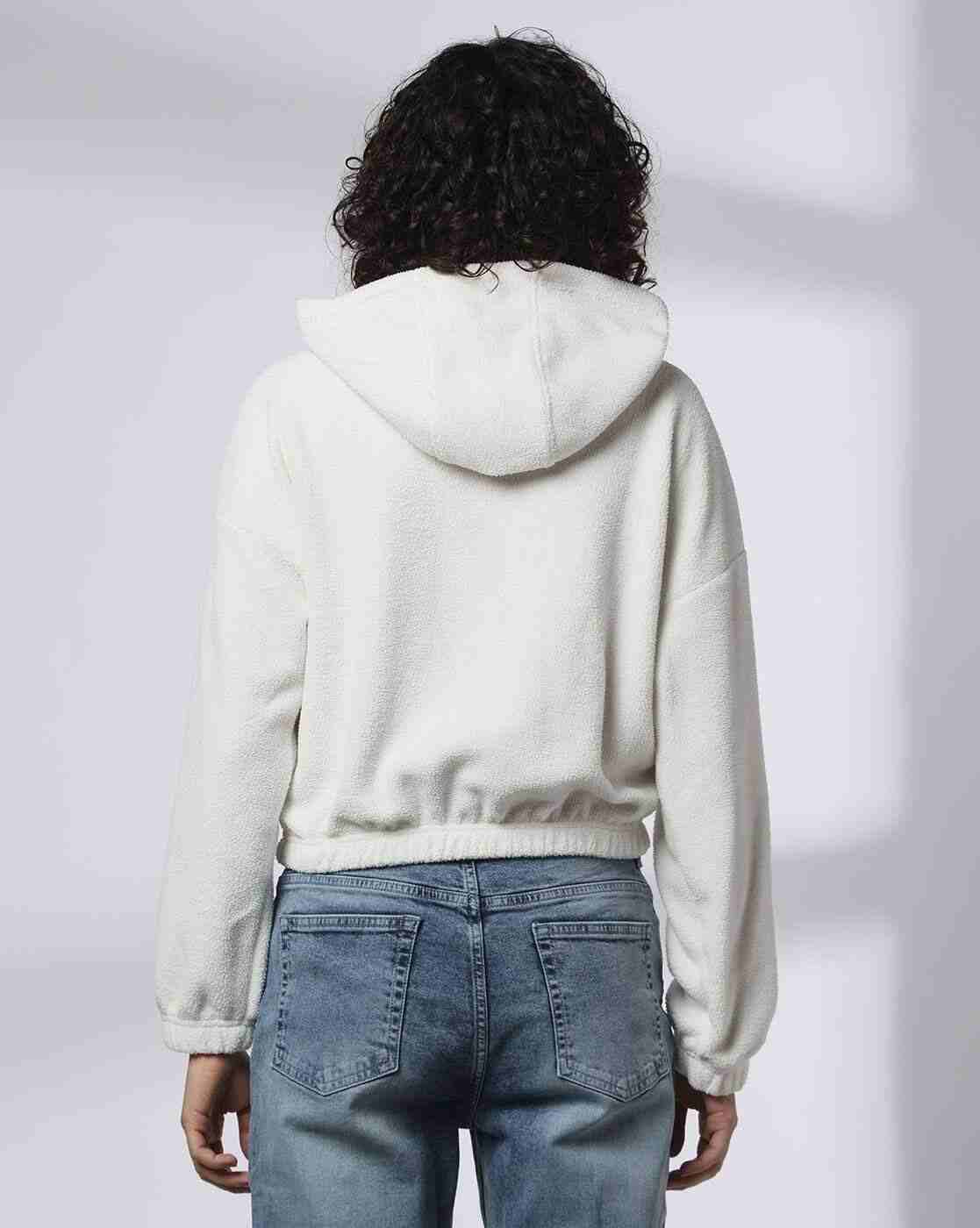 RIO | Women Embroidered Regular Fit Hoodie|2