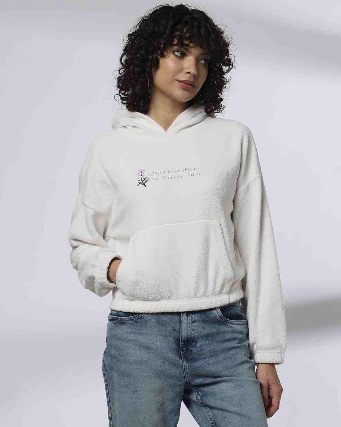 RIO | Women Embroidered Regular Fit Hoodie|3