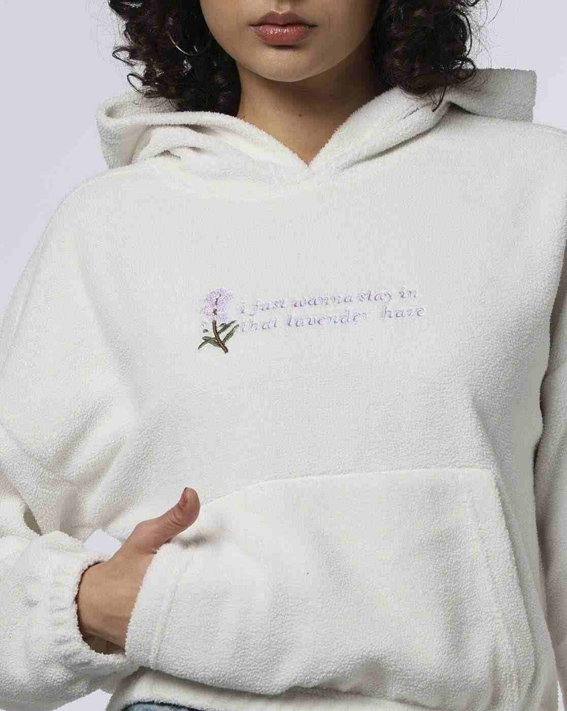 RIO | Women Embroidered Regular Fit Hoodie|4