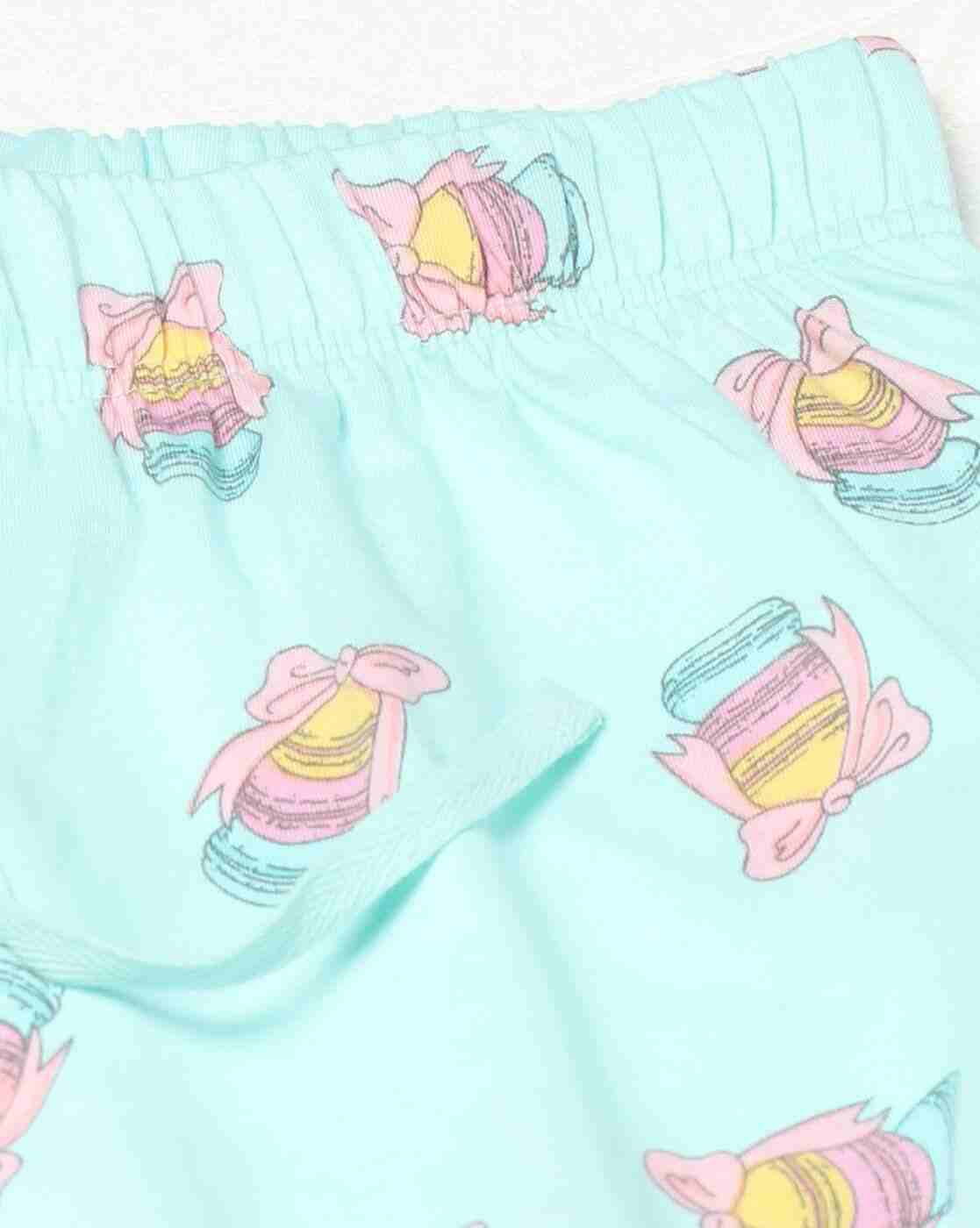 RIO | Women Graphic Print Round-Neck T-Shirt & Shorts Set|6