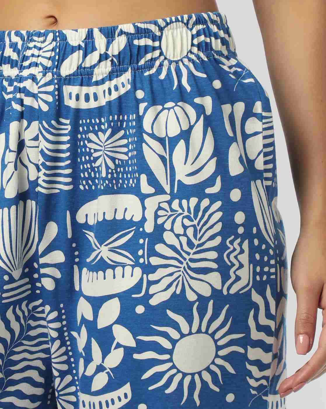 RIO | Women Floral Print T-Shirt & Pyjamas Set|5