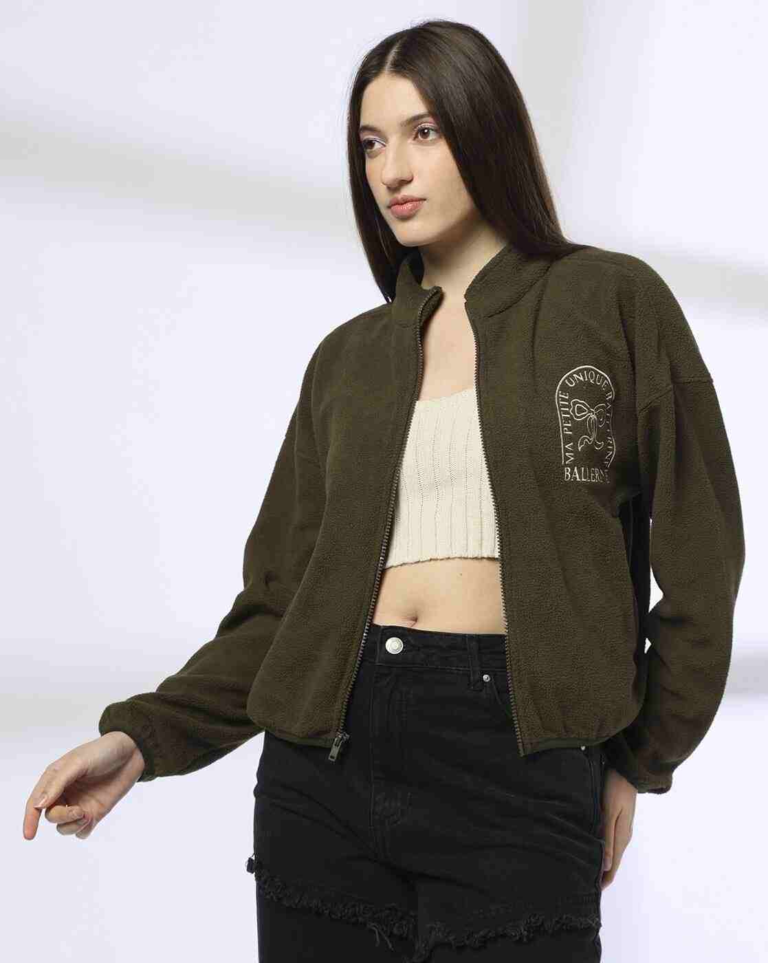 RIO | Women Ballerine Embroidered Polar Regular Fit Sweatshirt|3