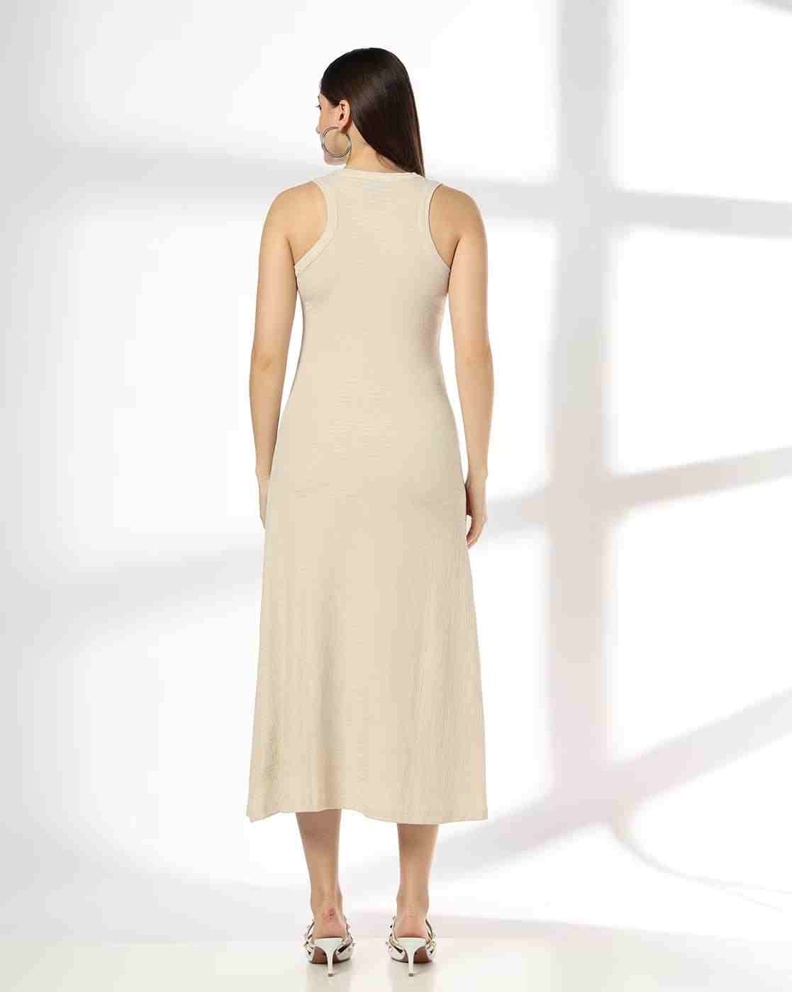 RIO | Women Patterned Round-Neck Bodycon Dress|2