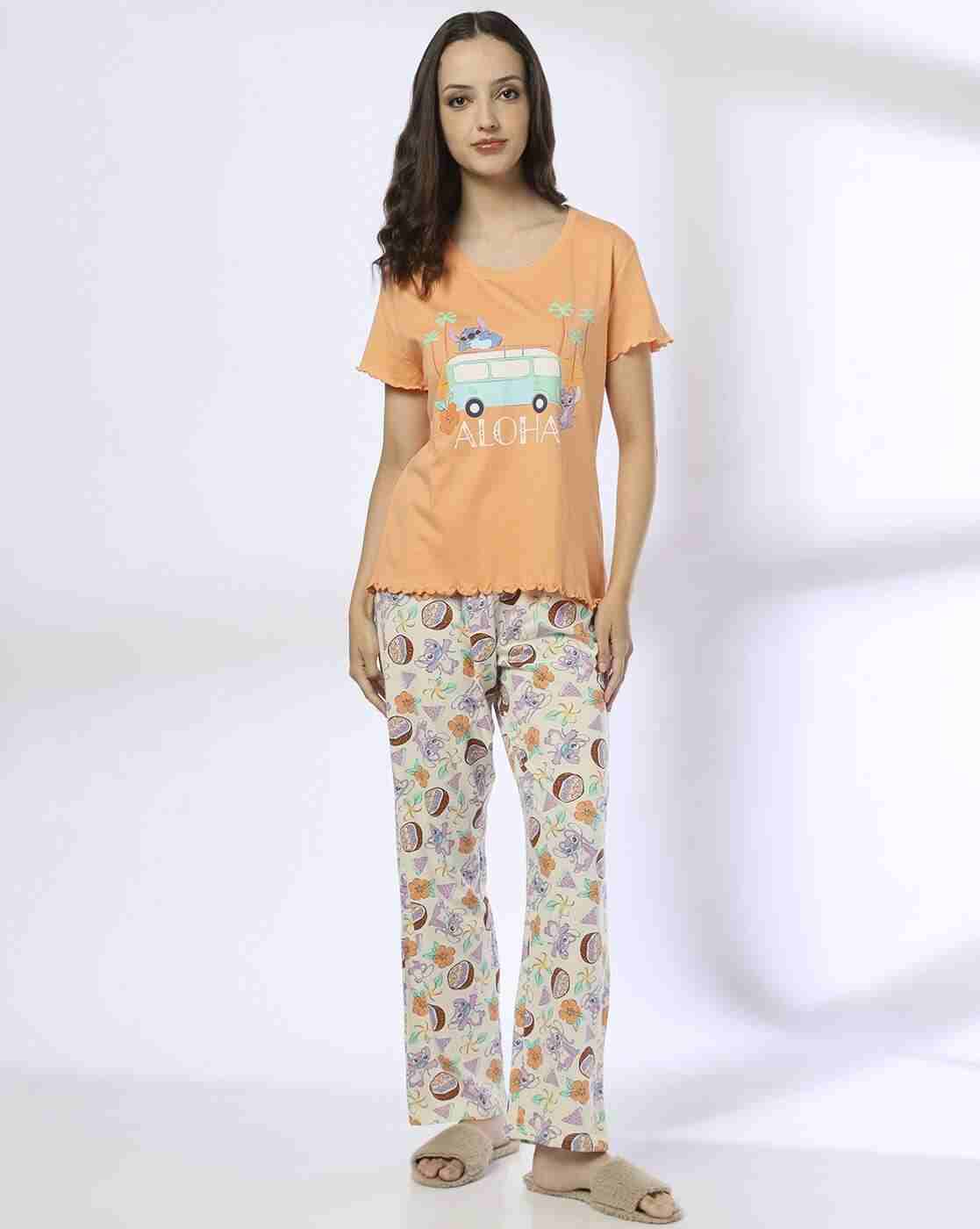 RIO | Women Printed Night Suit|0