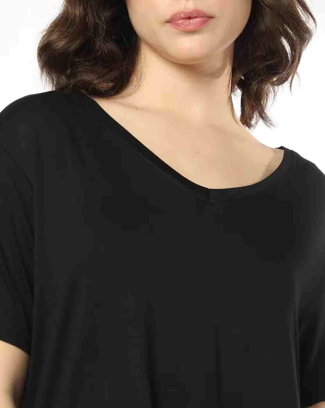 RIO | Women V-Neck Regular Fit T-Shirt|3