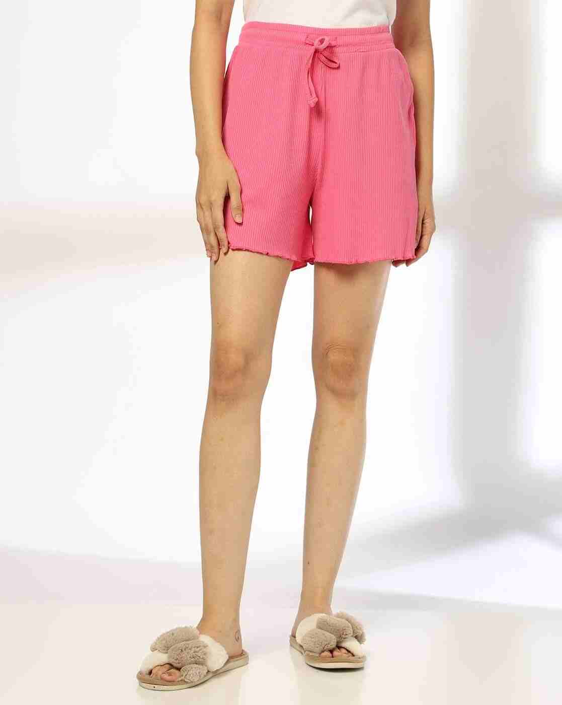 RIO | Women Ribbed Regular Fit Shorts|0