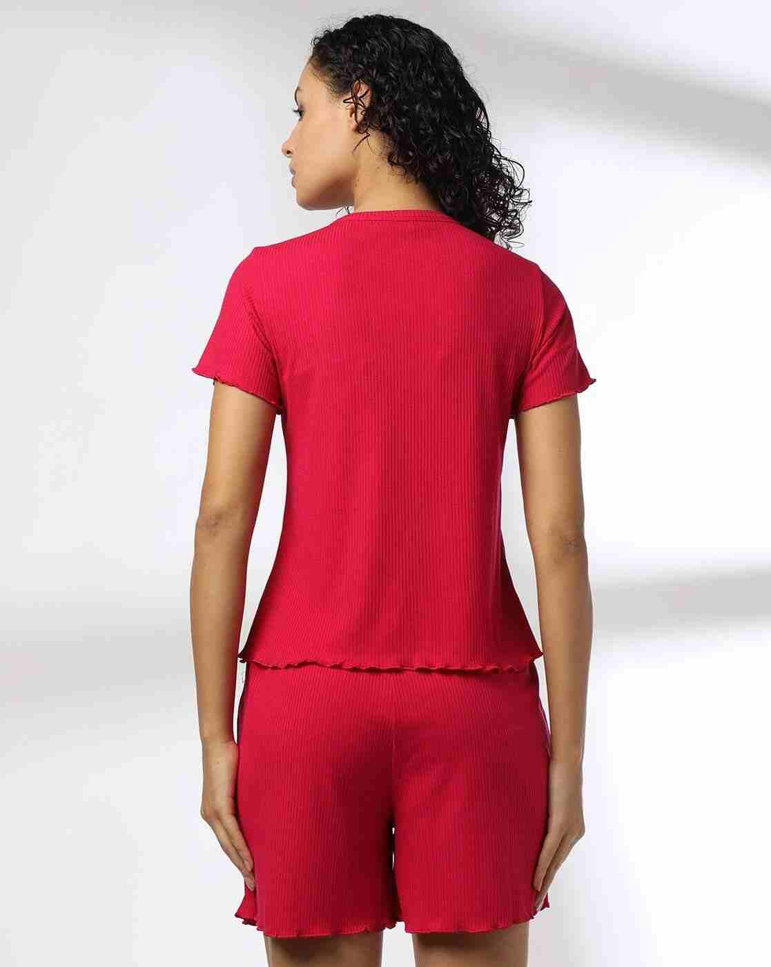 RIO | Women Ribbed V-Neck Top|2