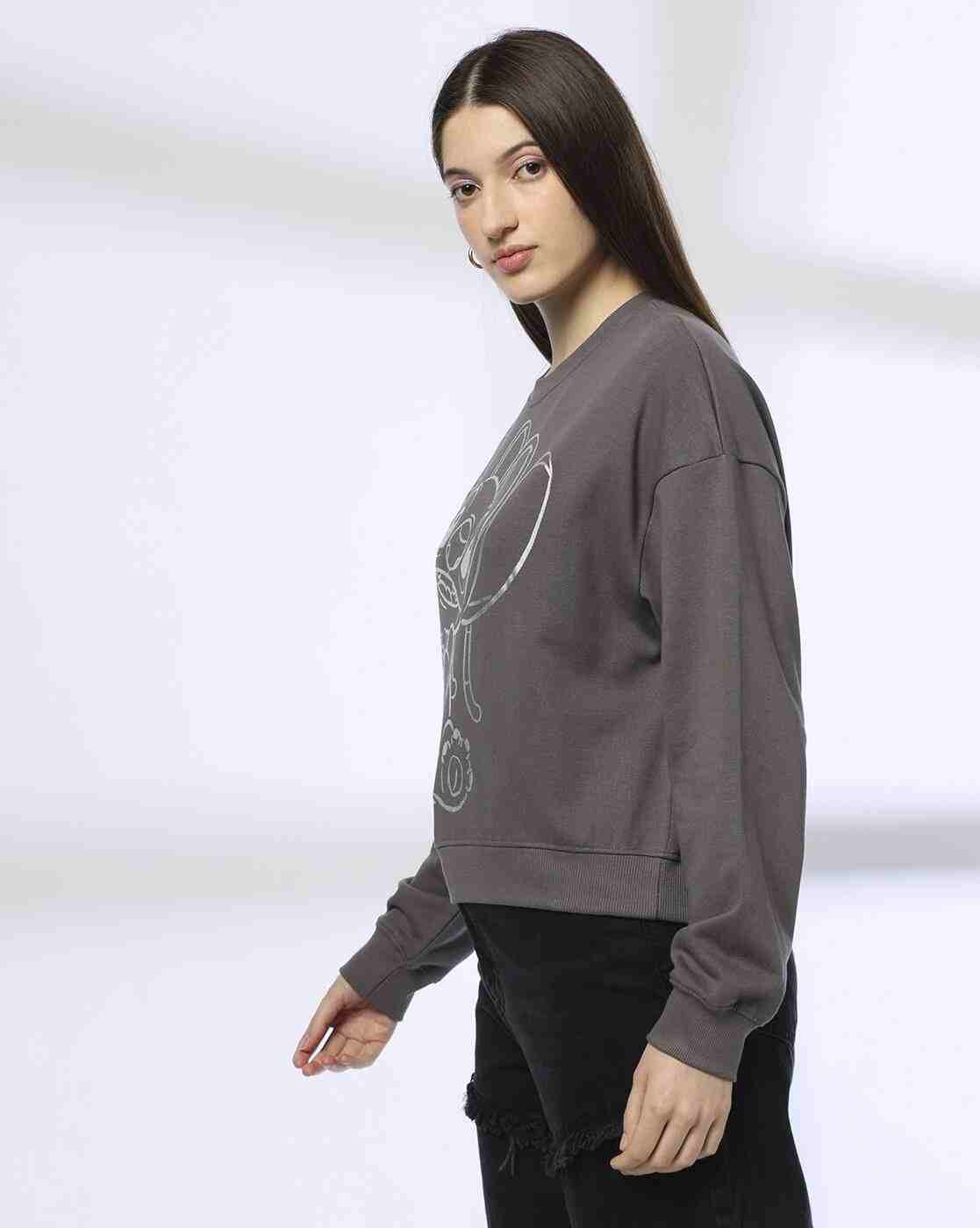 RIO | Women Graphic Print Regular Fit Sweatshirt|2