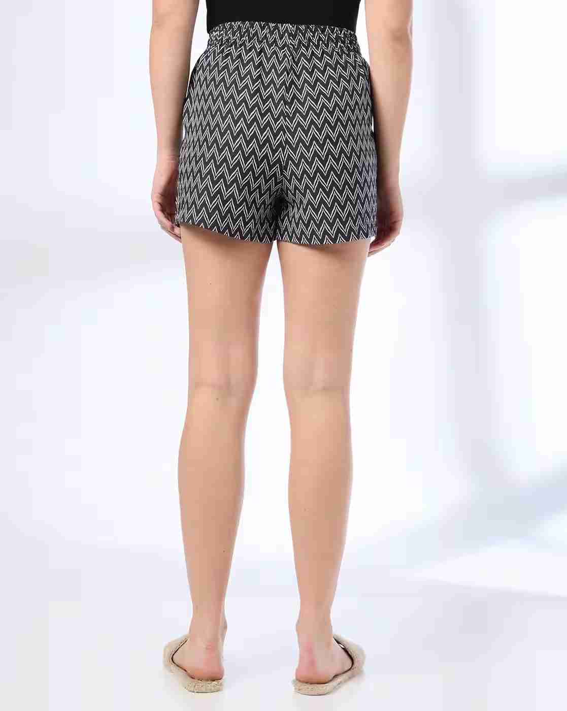 RIO | Women Pack of 2 Printed Regular Fit Shorts|3