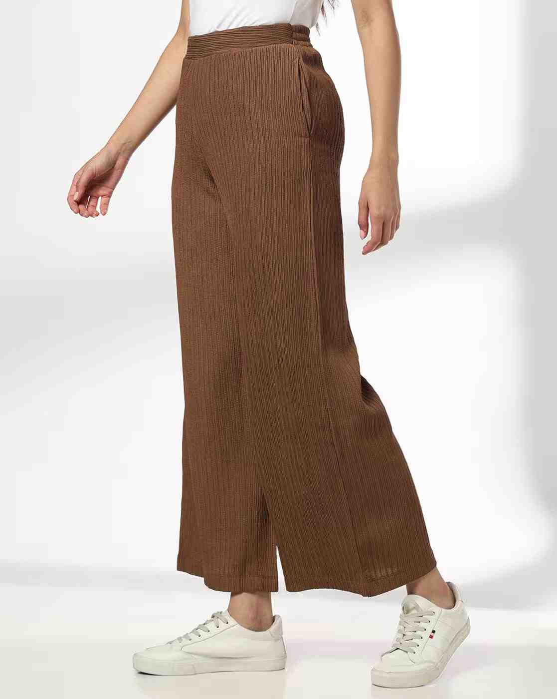 RIO | Women Mid-Rise Wide Leg Pants|1