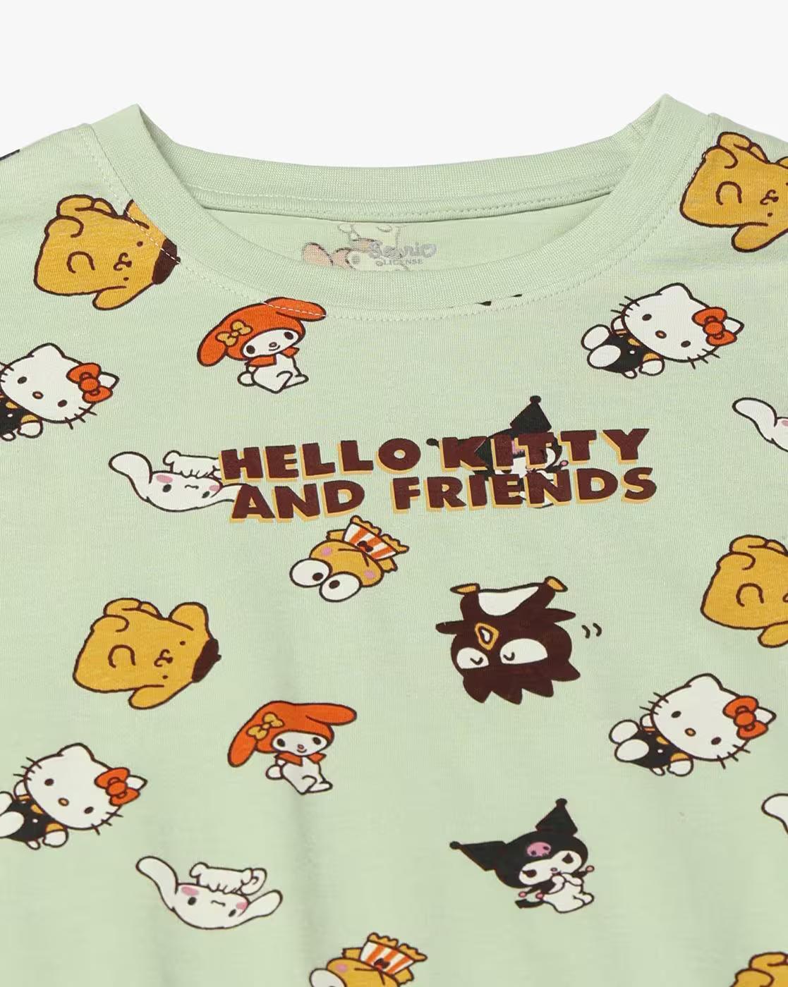 RIO | Women Hello Kitty & Friends Print Round-Neck T-Shirt|4