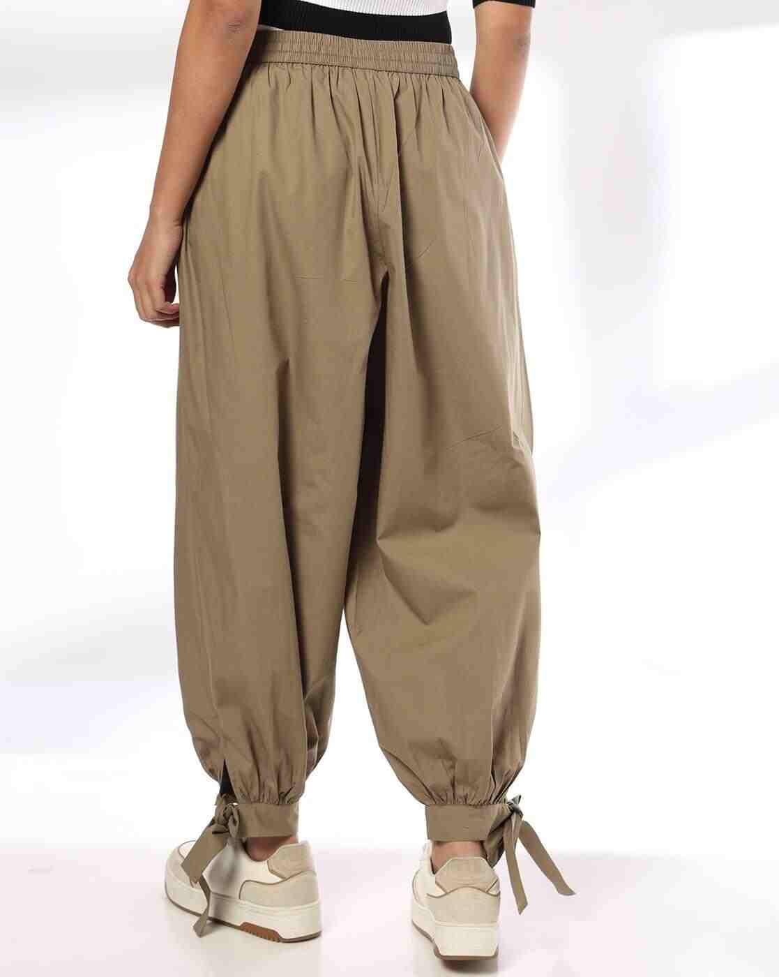 RIO | Women Relaxed Fit Tie-Up Balloon Pants|2