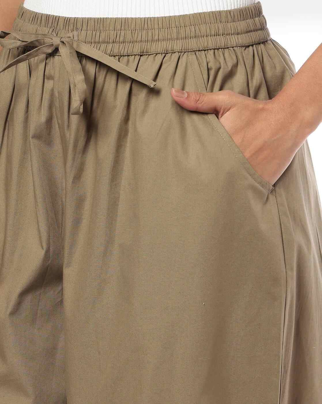RIO | Women Relaxed Fit Tie-Up Balloon Pants|3