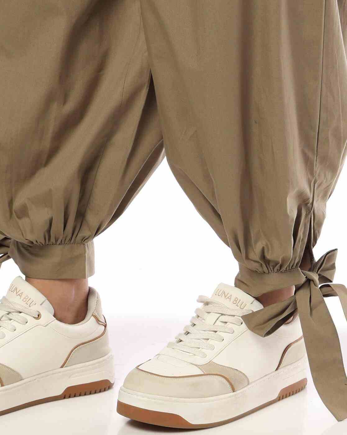 RIO | Women Relaxed Fit Tie-Up Balloon Pants|5