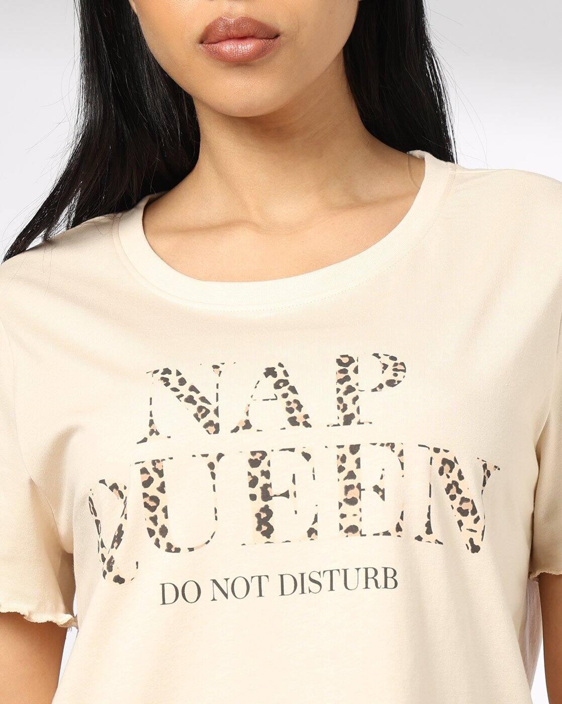RIO | Women Animal Print T-Shirt & Pyjamas Set|3