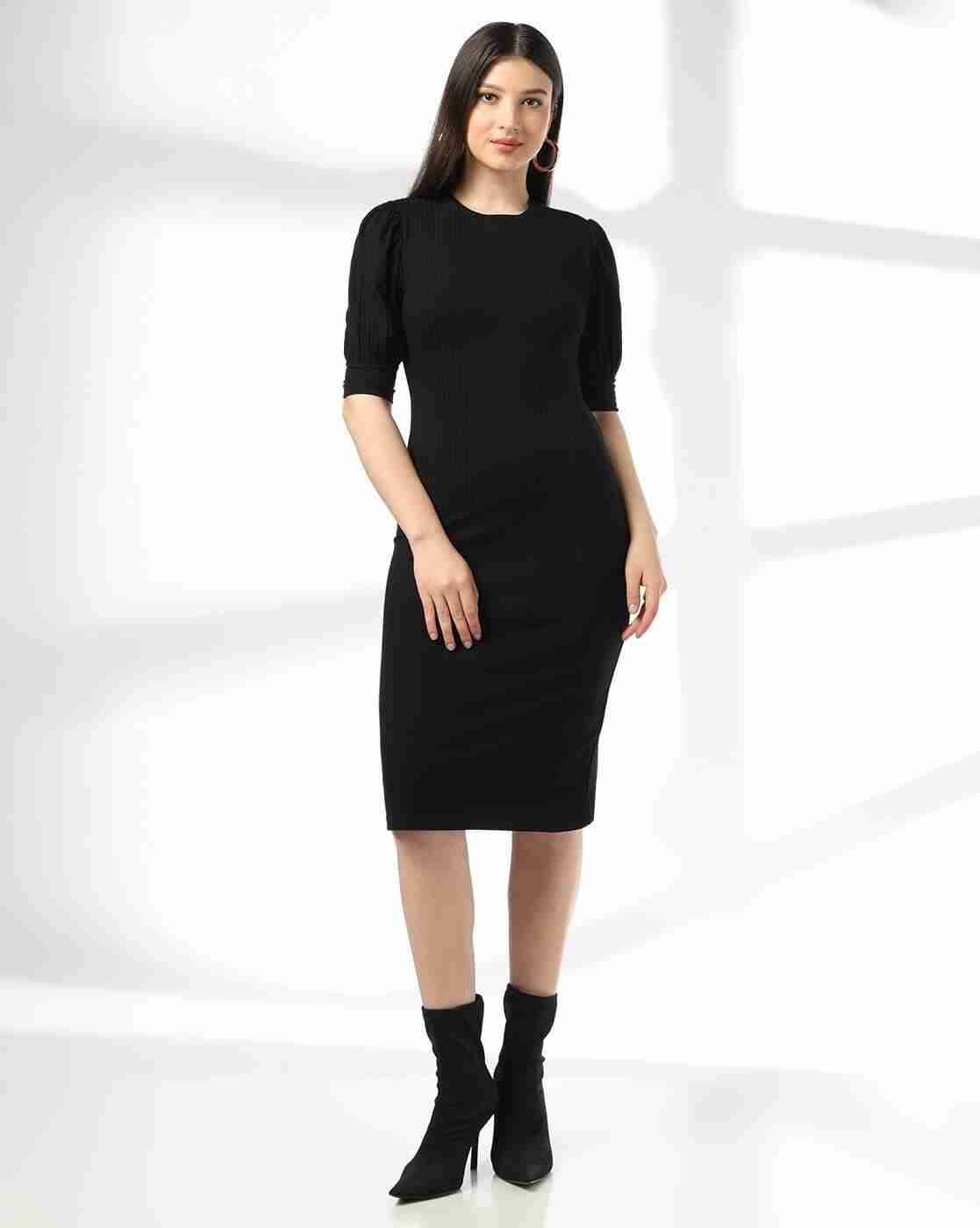 RIO | Women Ribbed Bodycon Dress|3