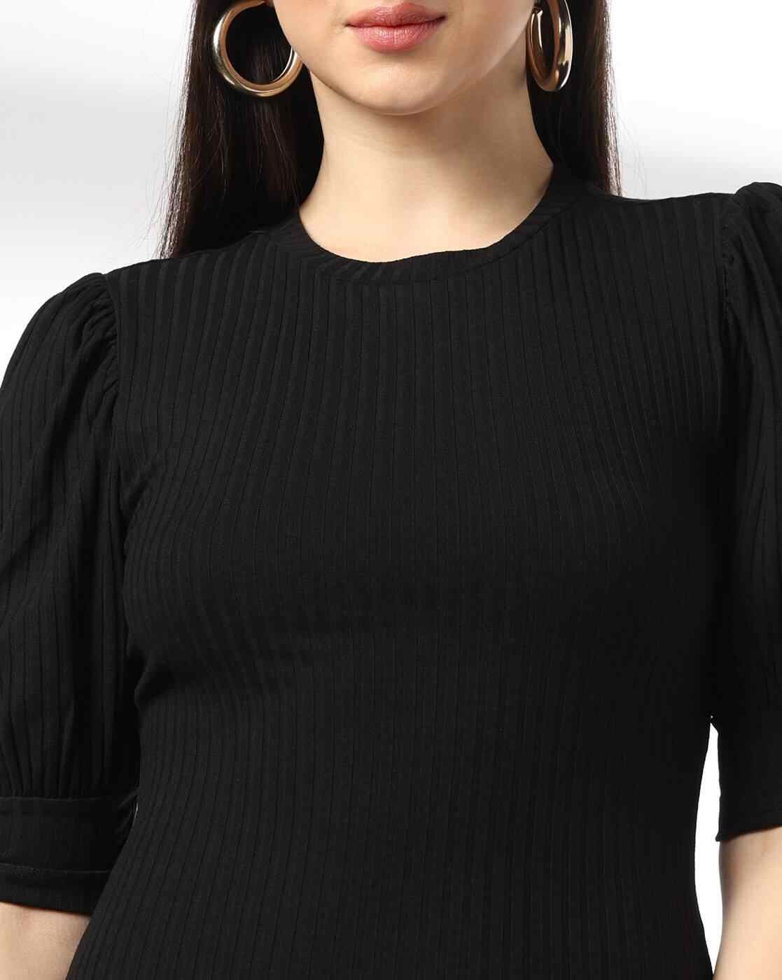 RIO | Women Ribbed Bodycon Dress|4