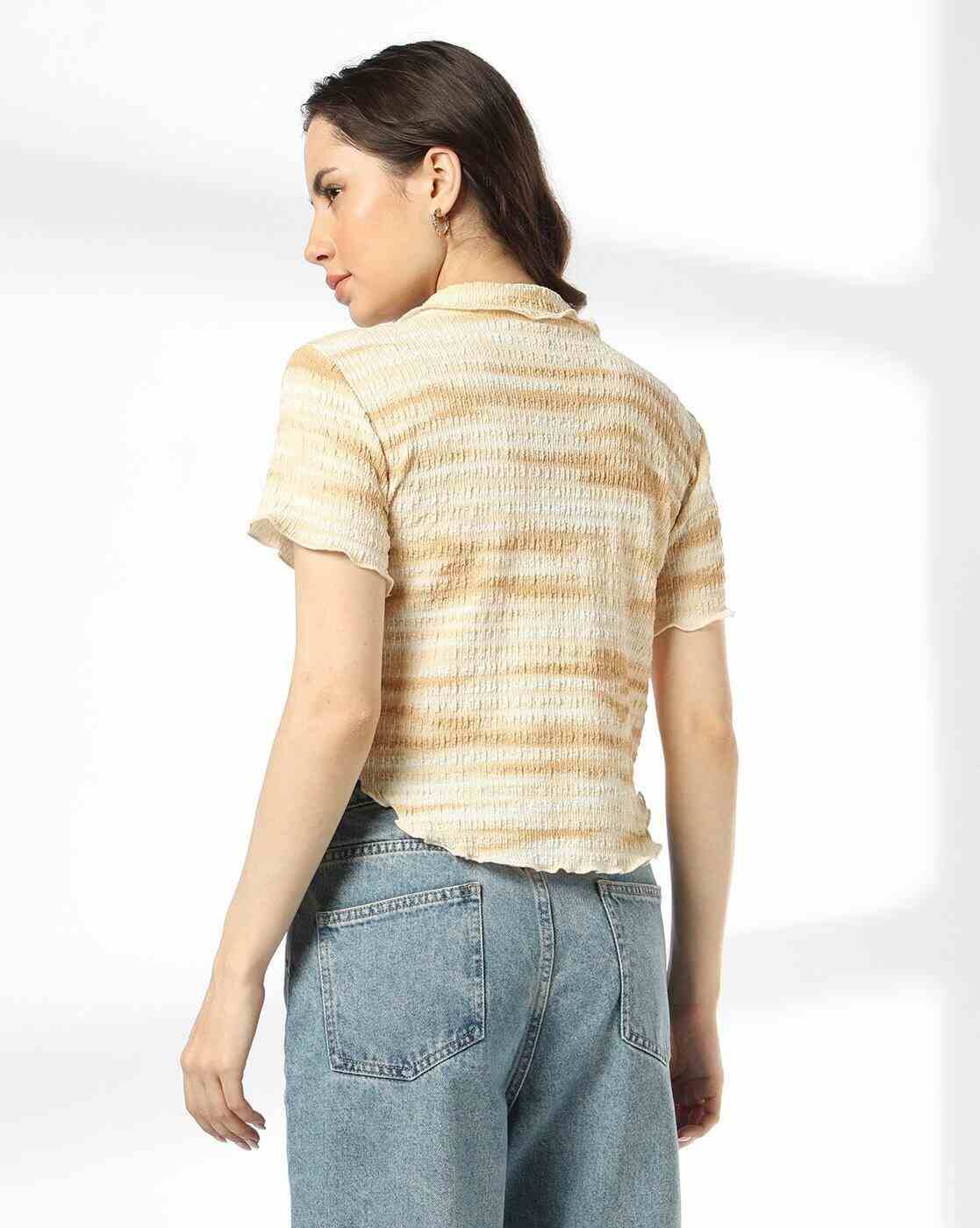 RIO | Women Printed Slim Fit Shirt|2