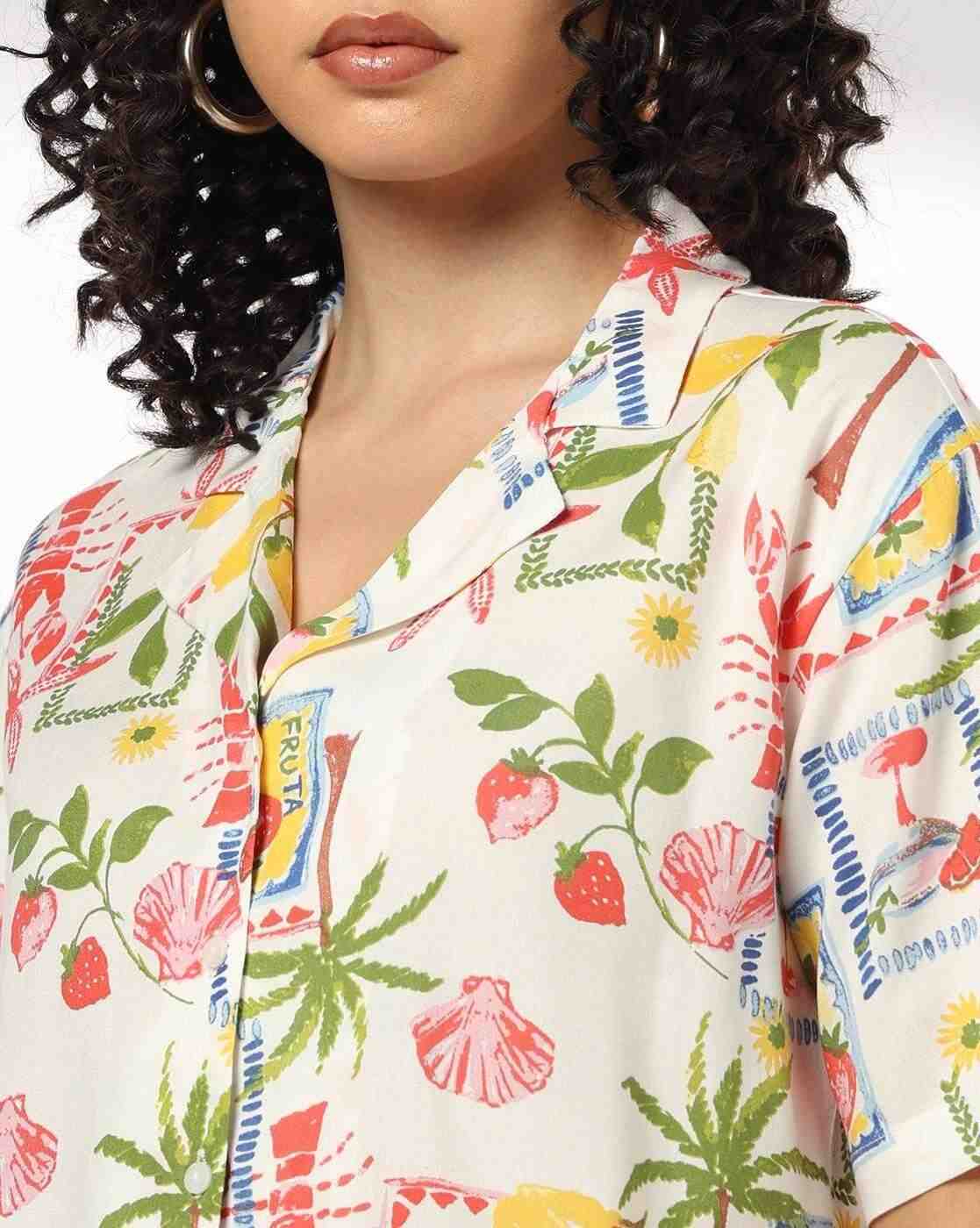 RIO | Women Printed Boxy Fit Shirt|3