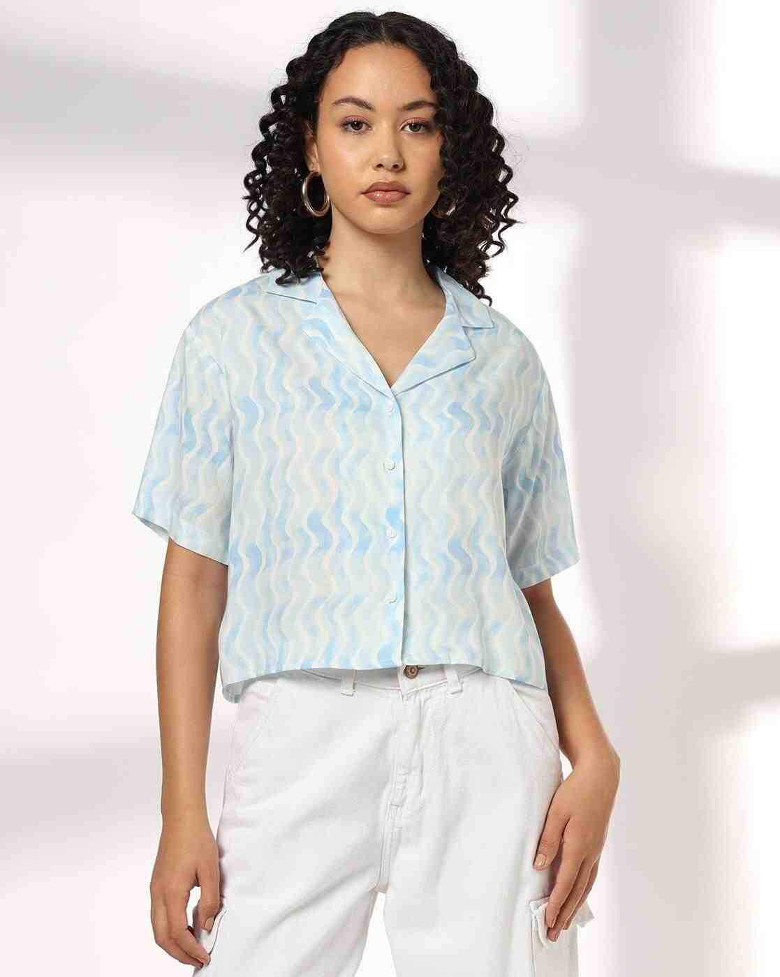 RIO | Women Printed Boxy Fit Shirt|0
