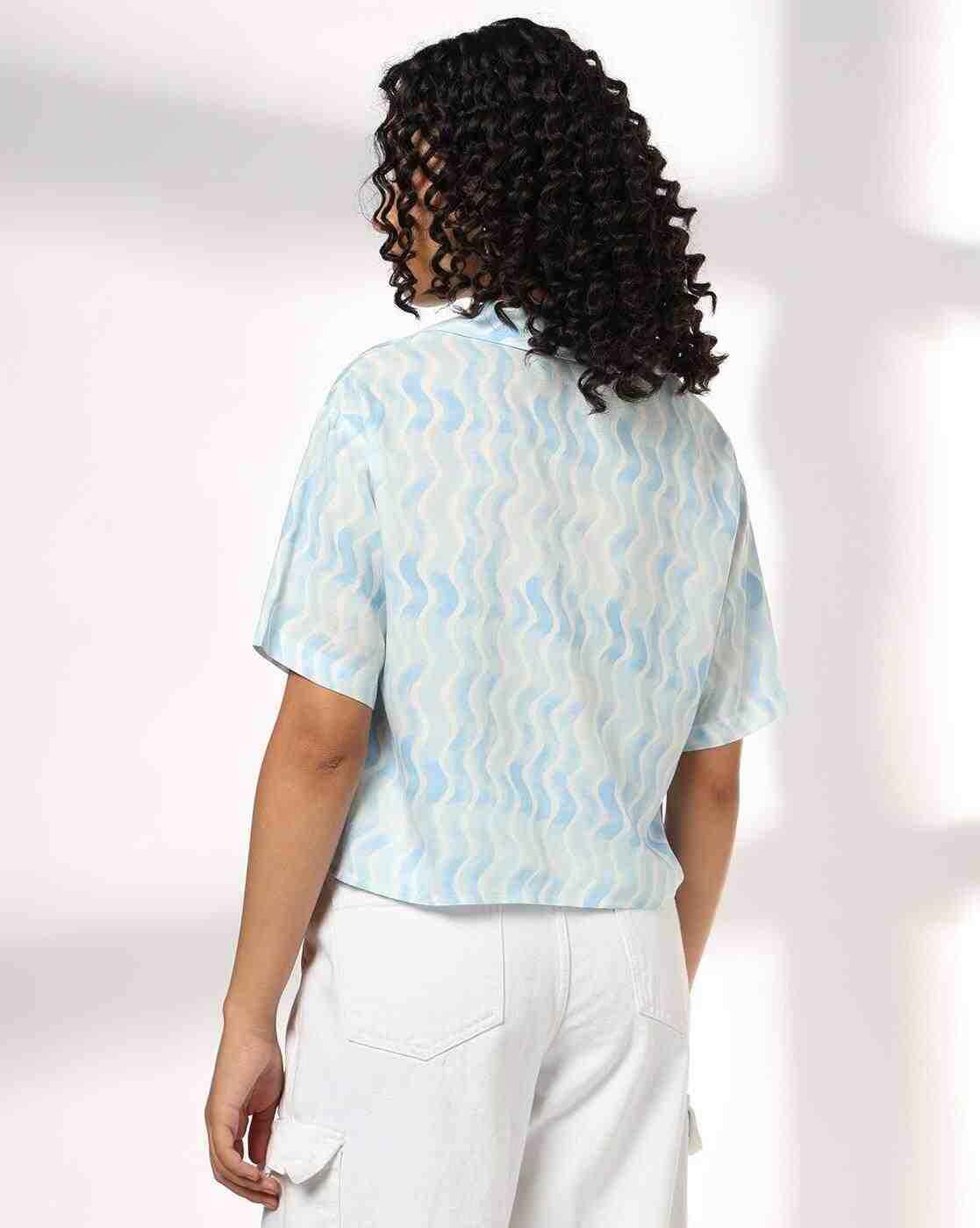 RIO | Women Printed Boxy Fit Shirt|2