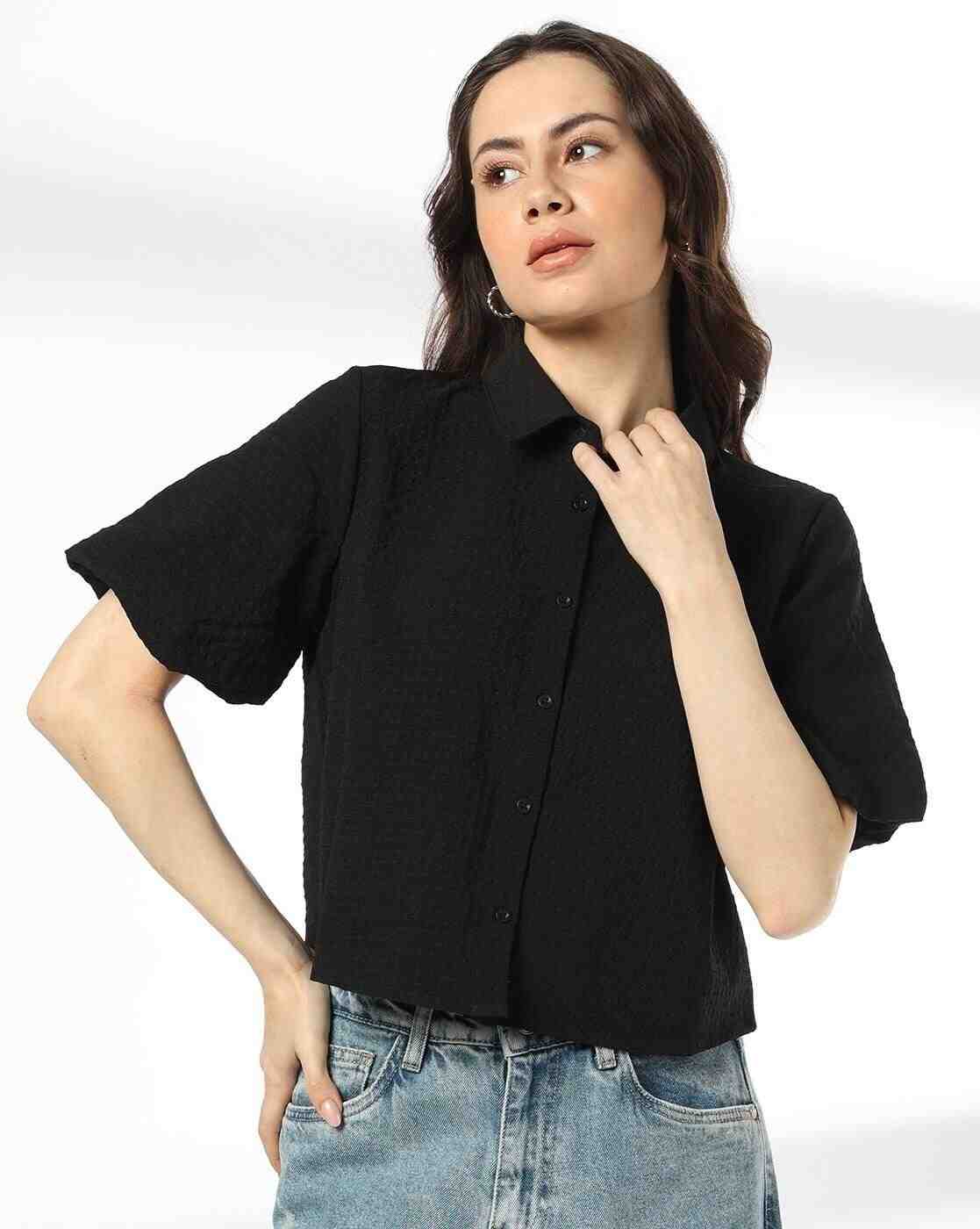RIO | Women Bubble-Sleeve Regular Fit Shirt|0