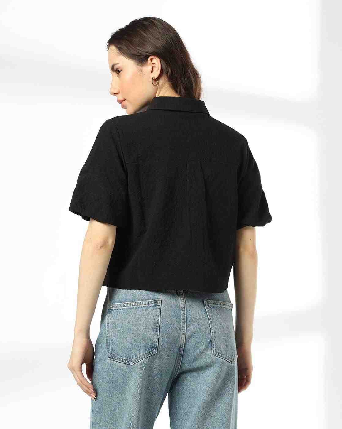 RIO | Women Bubble-Sleeve Regular Fit Shirt|2