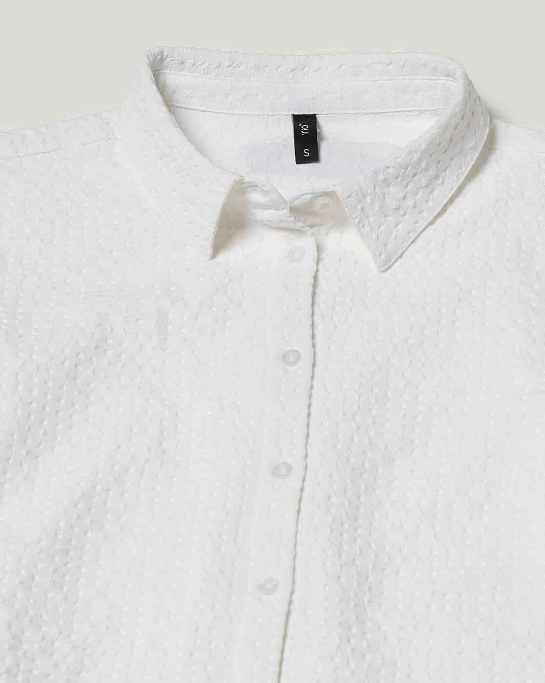 RIO | Women Bubble-Sleeve Regular Fit Shirt|4