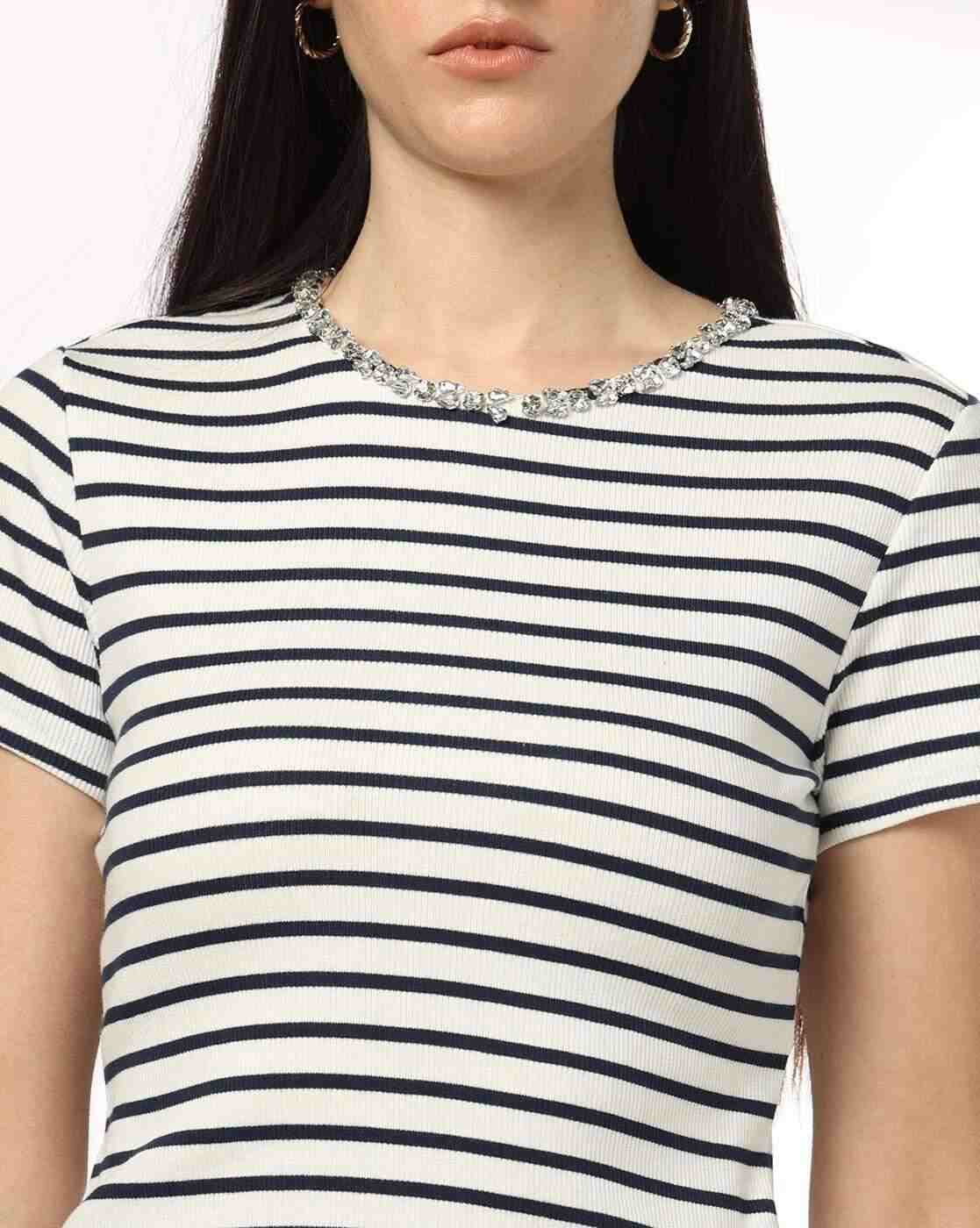 RIO | Women Striped Regular Fit Top|3