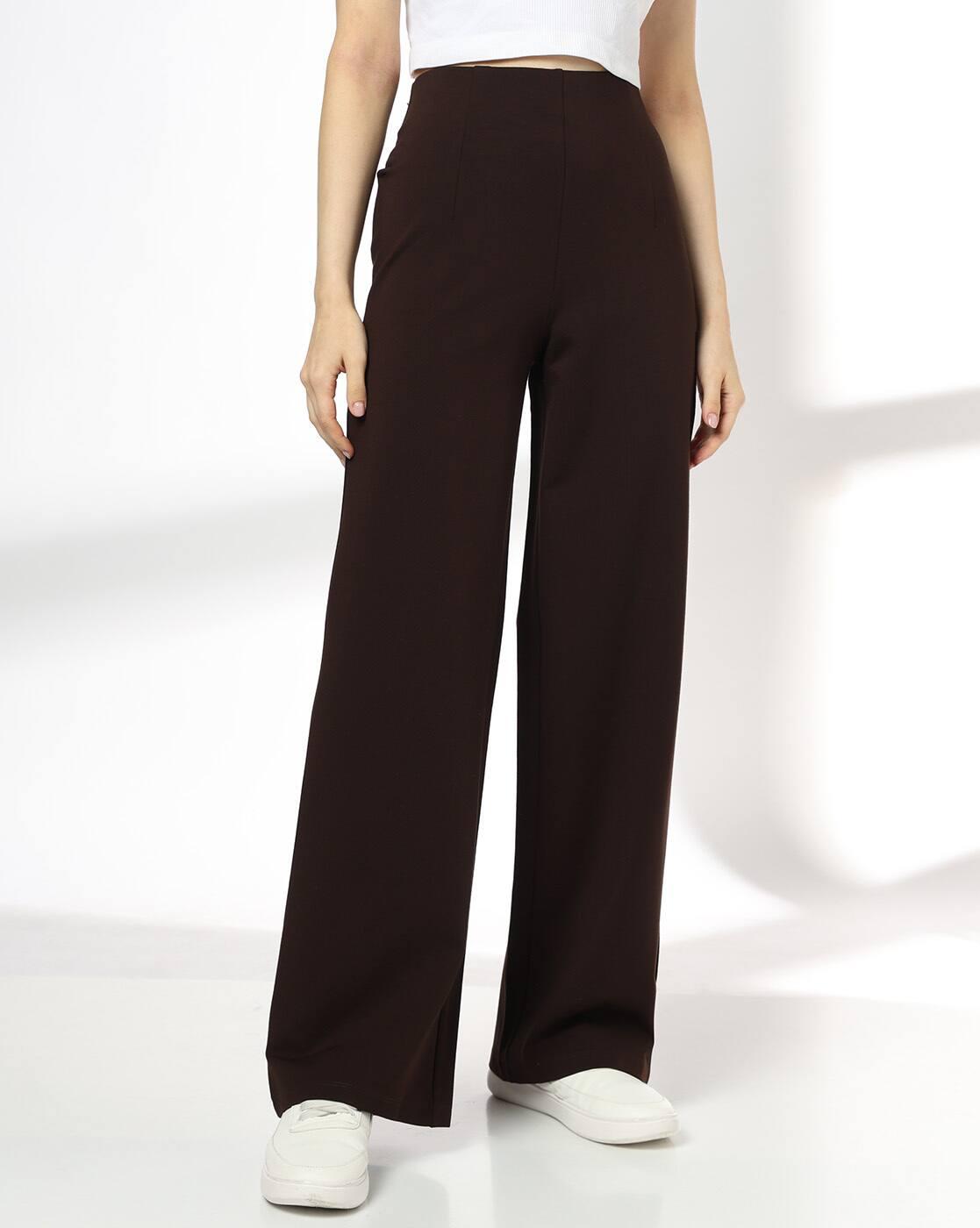 Women Pleated Loose Straight Pants