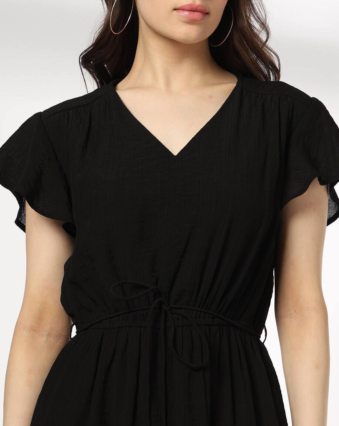 RIO | Women V-Neck Mini Tiered Dress|3