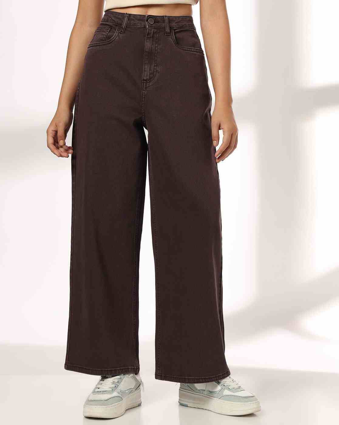 RIO | Women Straight Fit Flat-Front Trousers|0