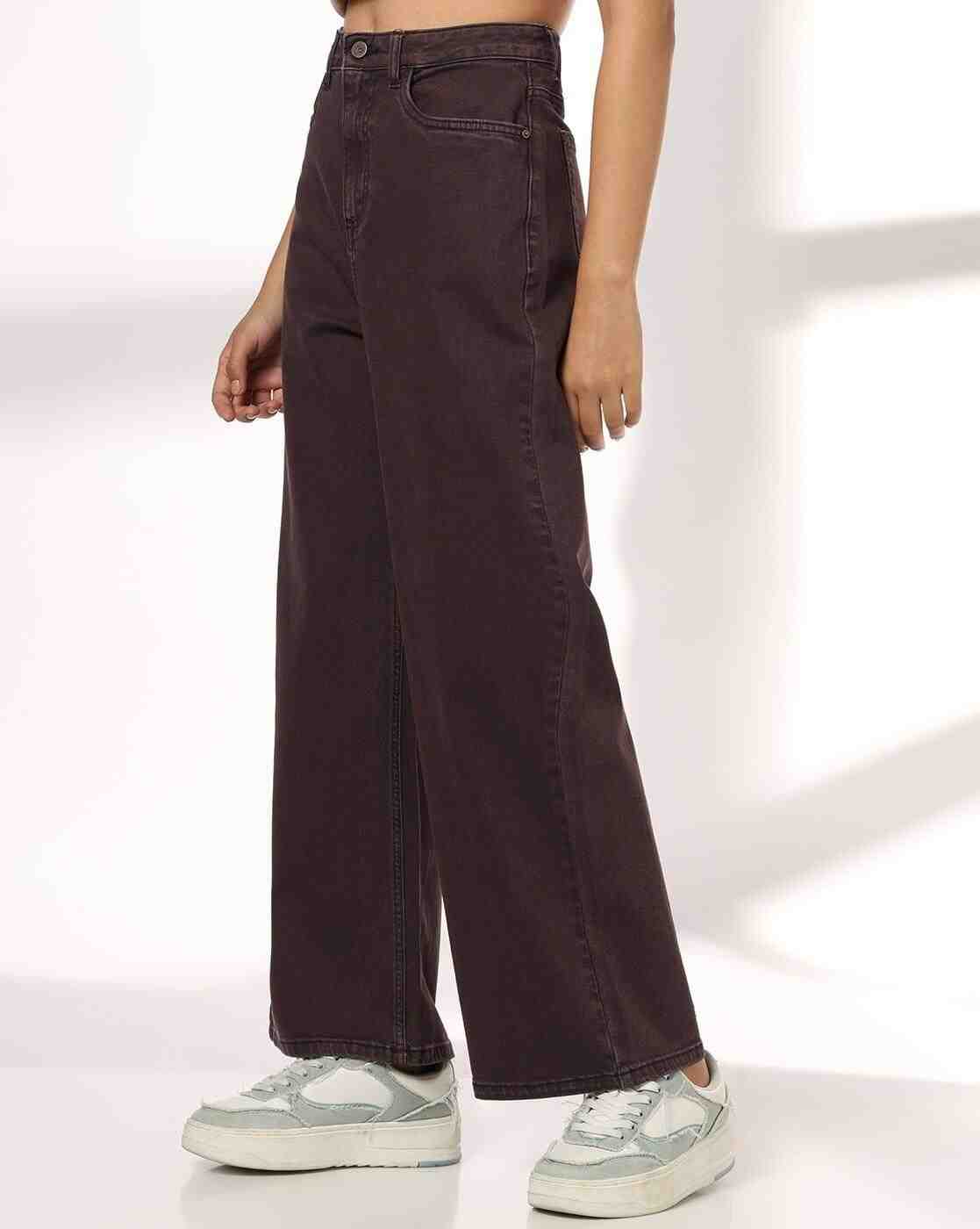 RIO | Women Straight Fit Flat-Front Trousers|1