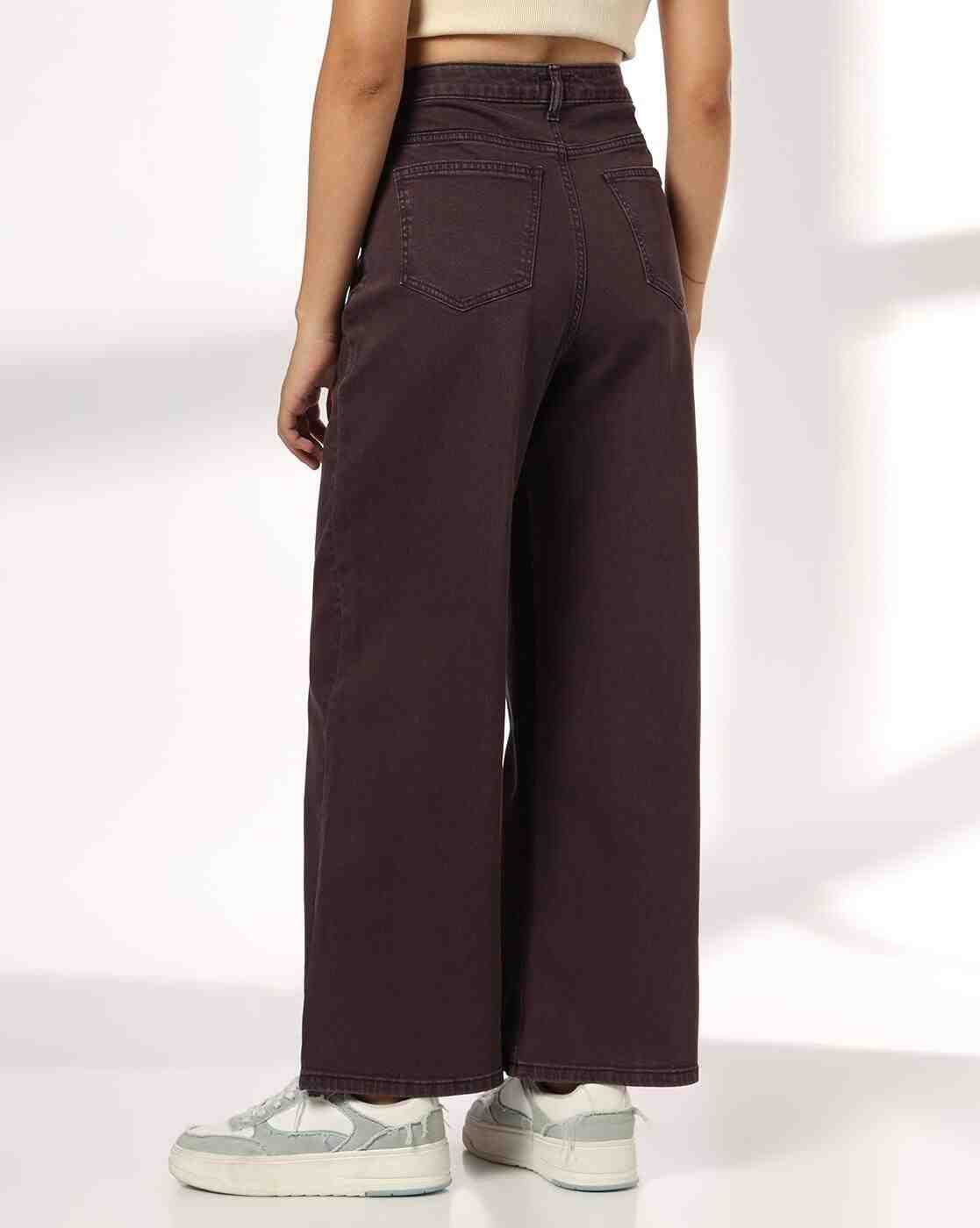 RIO | Women Straight Fit Flat-Front Trousers|2