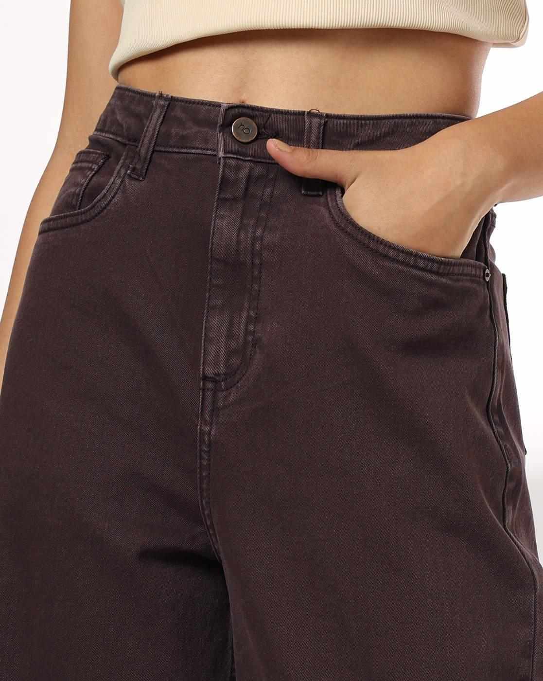 RIO | Women Straight Fit Flat-Front Trousers|3